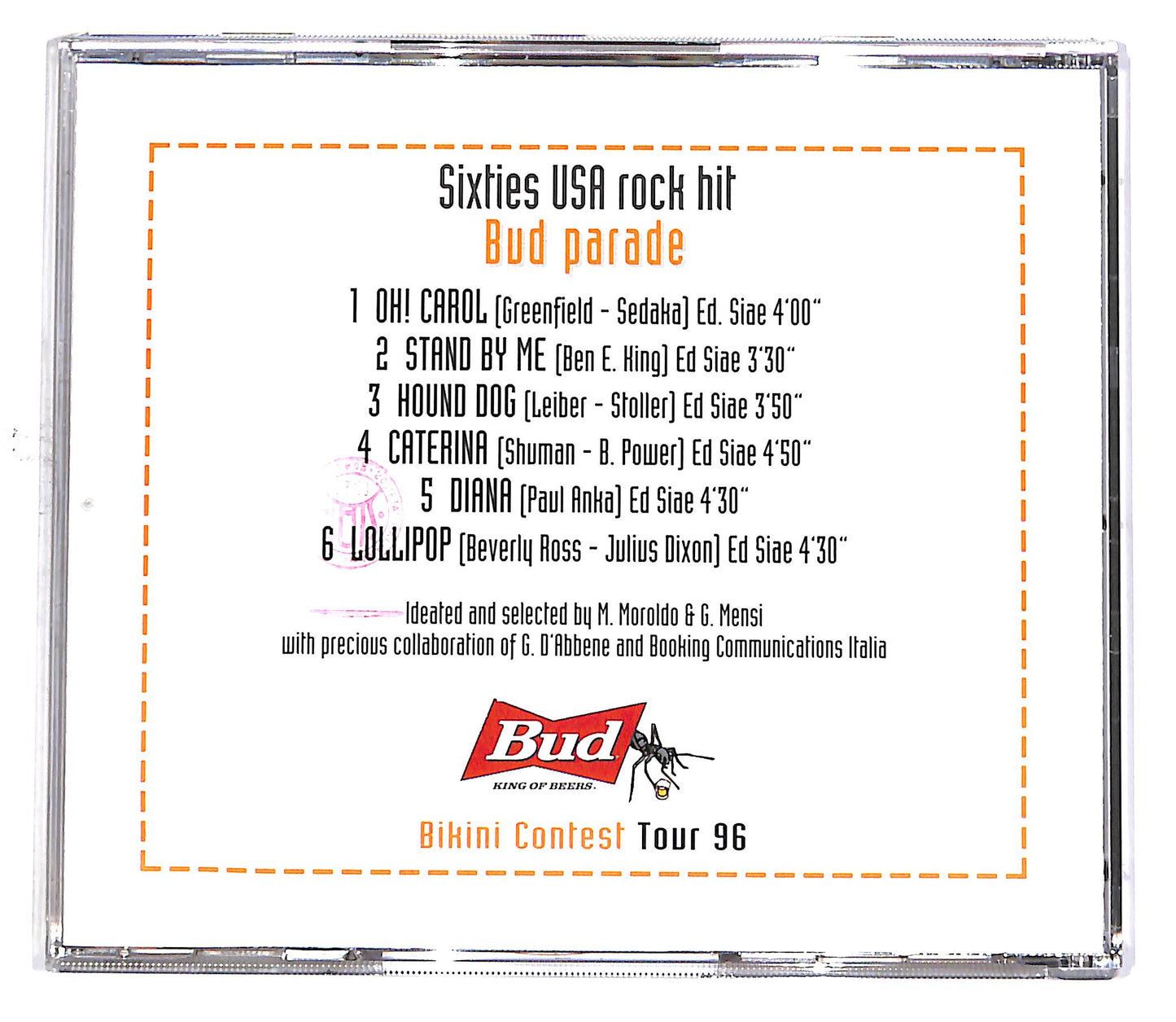 EBOND Various - Sixties USA Rock Hit - Bud Parade EDITORIALE CD CD049528