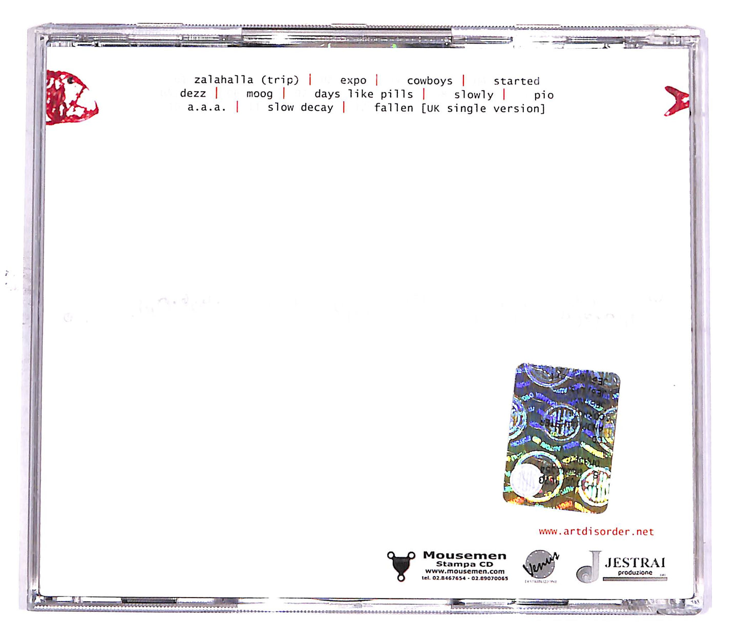 EBOND Artdisorder - Anoplogaster Cornuta EDITORIALE CD CD049536