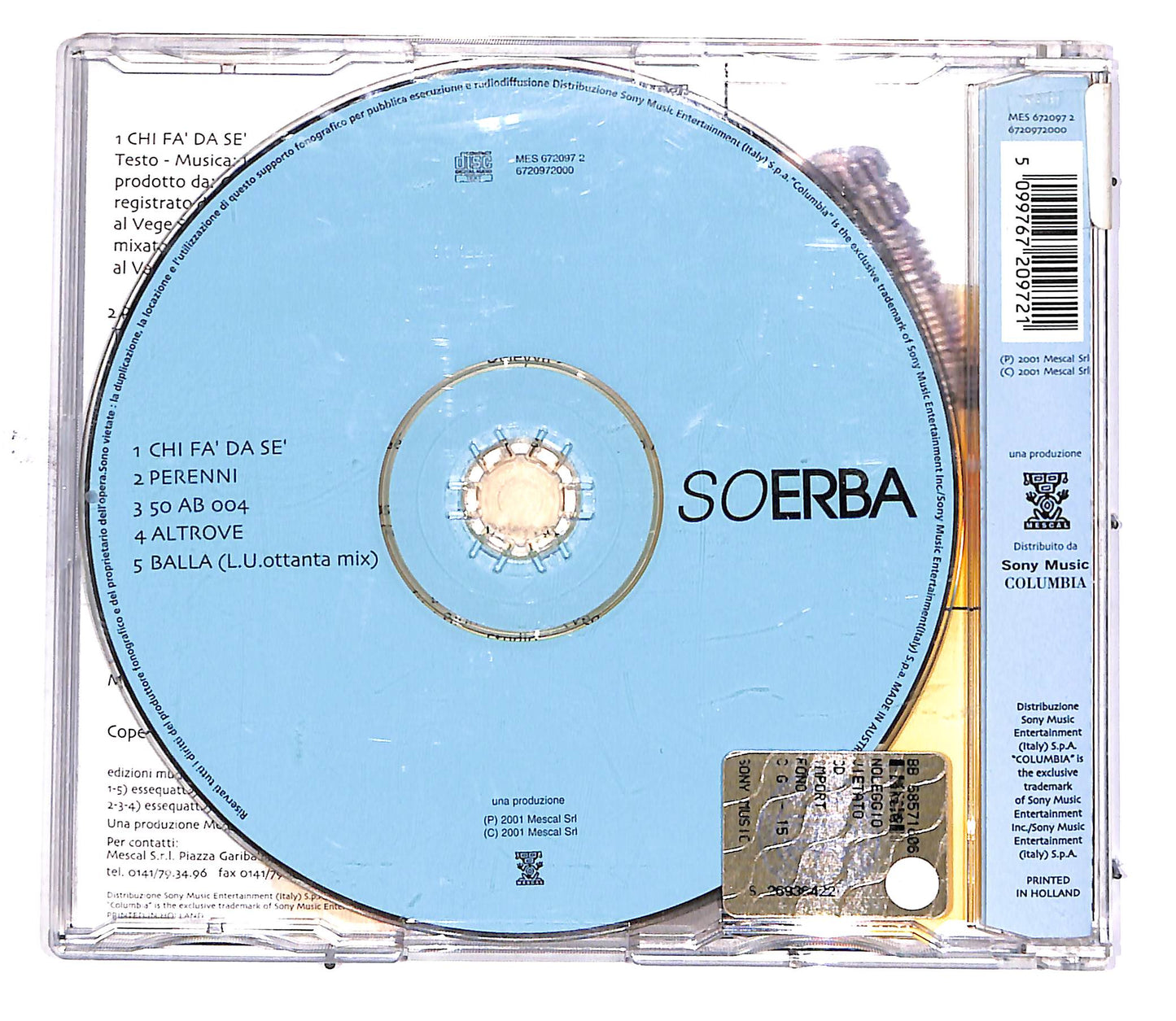EBOND Soerba - Chi Fa' Da Se CD CD049541