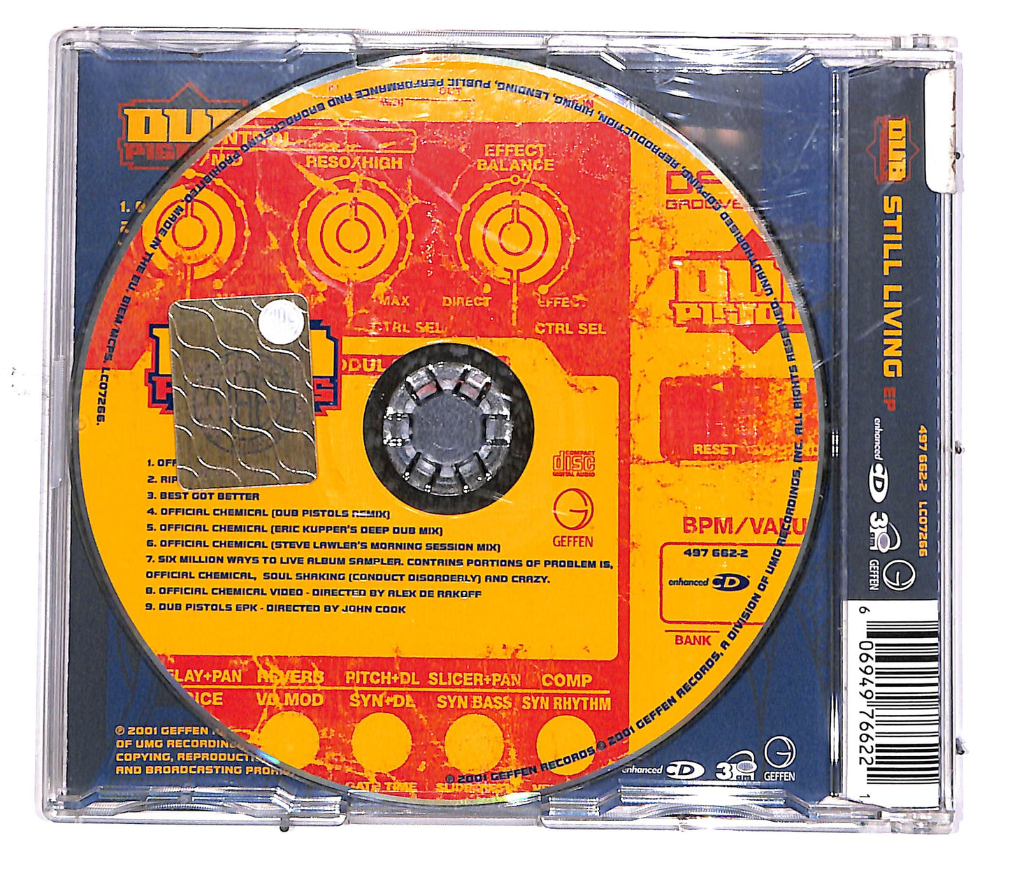 EBOND Dub Pistols - Still Living EP CD CD049542