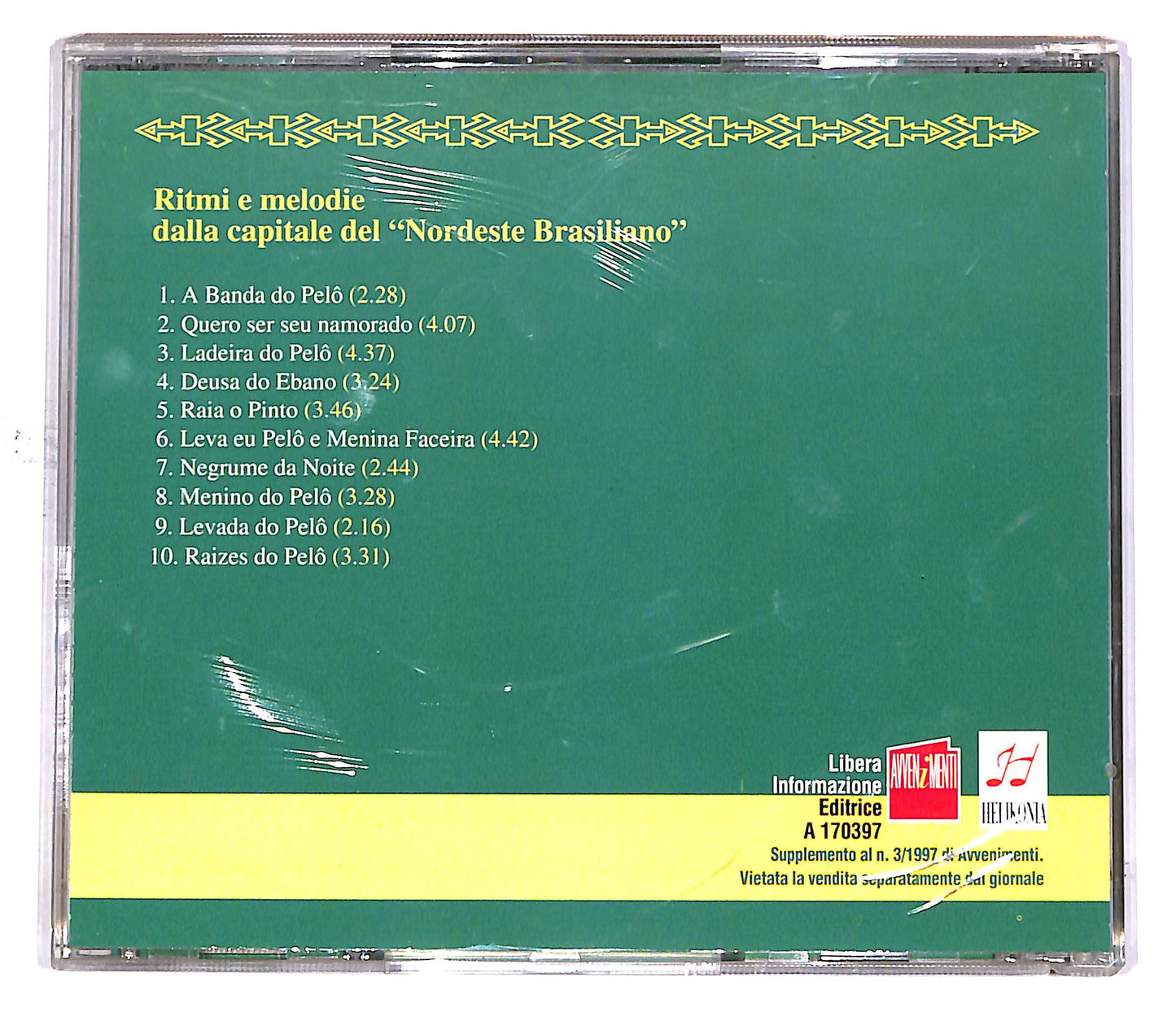 EBOND Salvador De Balia - Ritmi E Melodie EDITORIALE CD CD049549