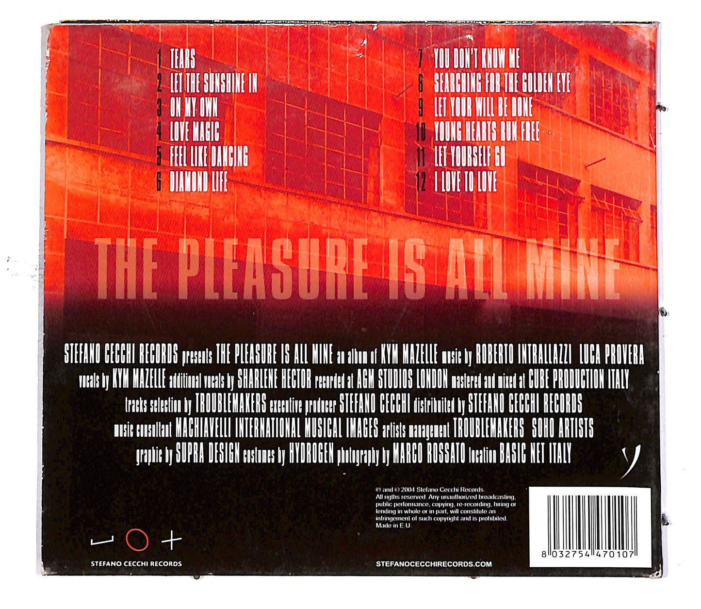 EBOND Kym Mazelle Intrallazzi Provera - The Pleasure Is All Mine CD CD049572