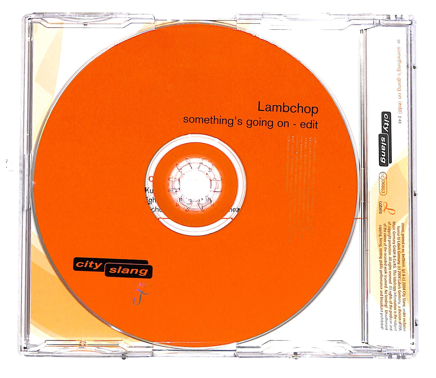 EBOND Lambchop - Something's Going On PROMO CD CD049606
