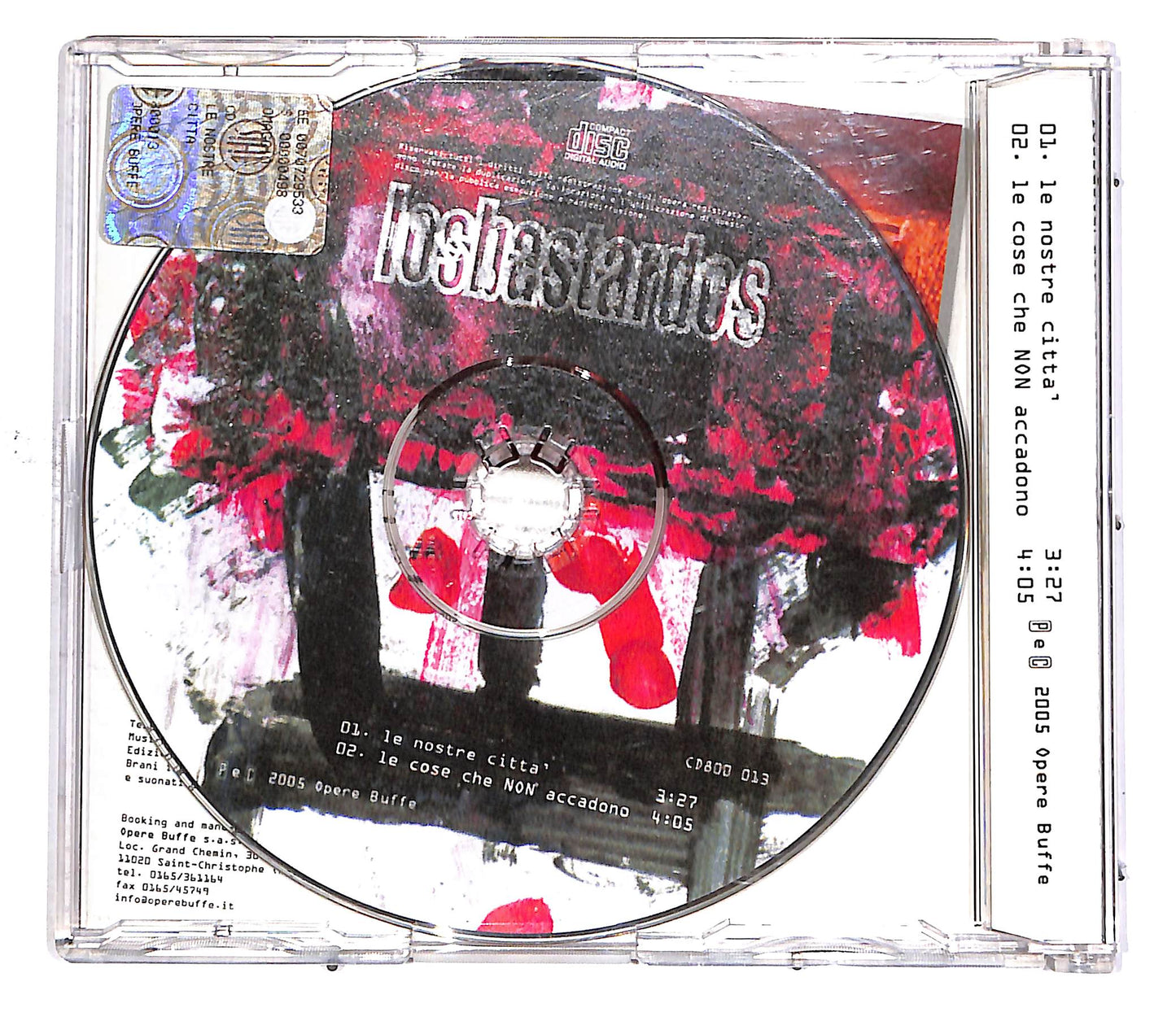 EBOND Losbastardos - Le Nostre Citta PROMO CD CD049608