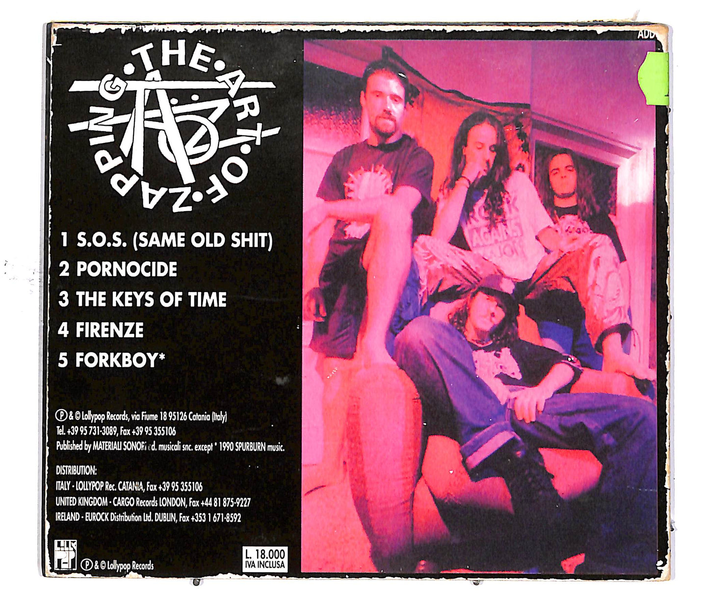 EBOND The Art Of Zapping - Down EDITORIALE CD CD049609