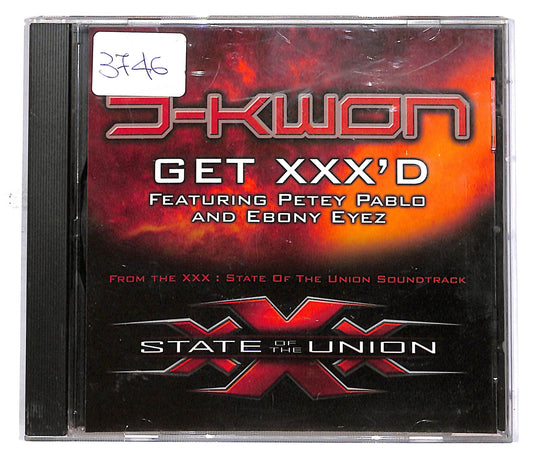 EBOND J-Kwon Featuring Petey Pablo And Ebony Eyez - Get XXX'd PROMO CD CD049633