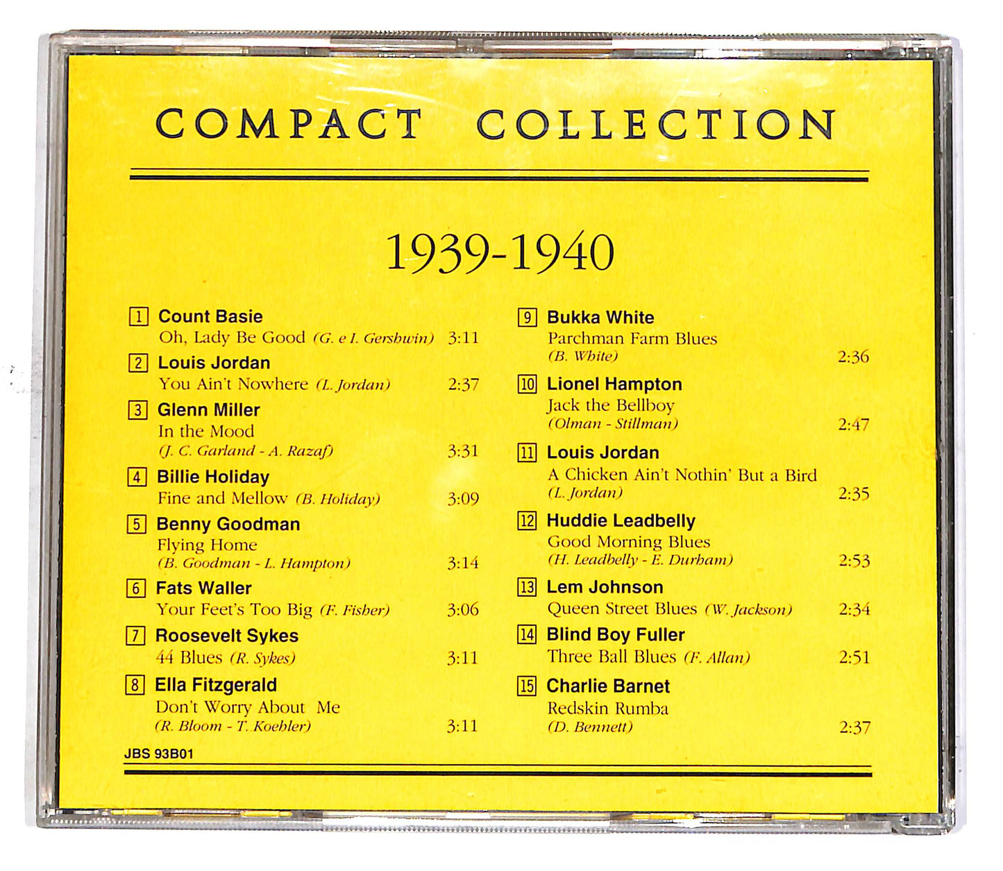 EBOND Various - 1939-1940 I Grandi Successi EDITORIALE CD CD049650