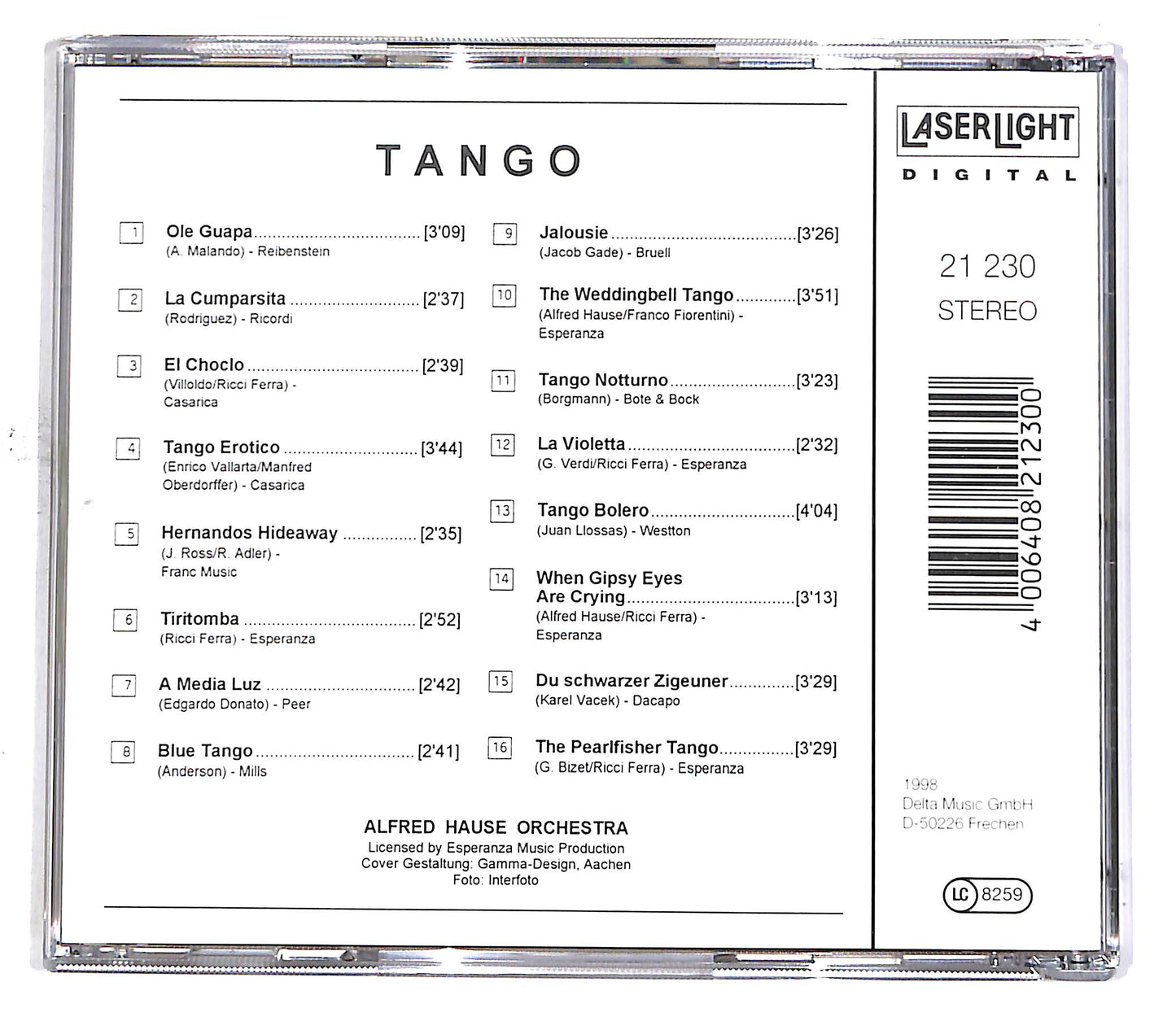 EBOND Various - Tango CD CD049663