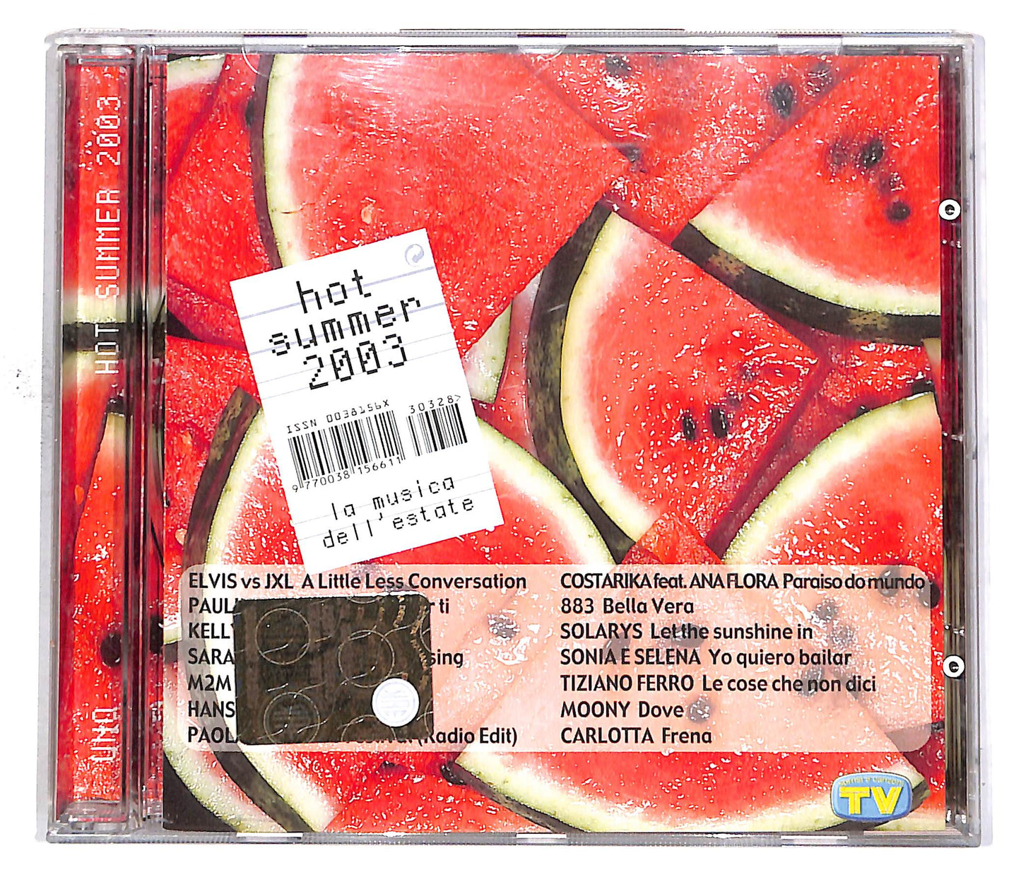 EBOND Various - Hot Summer 2003 - Uno EDITORIALE CD CD049714