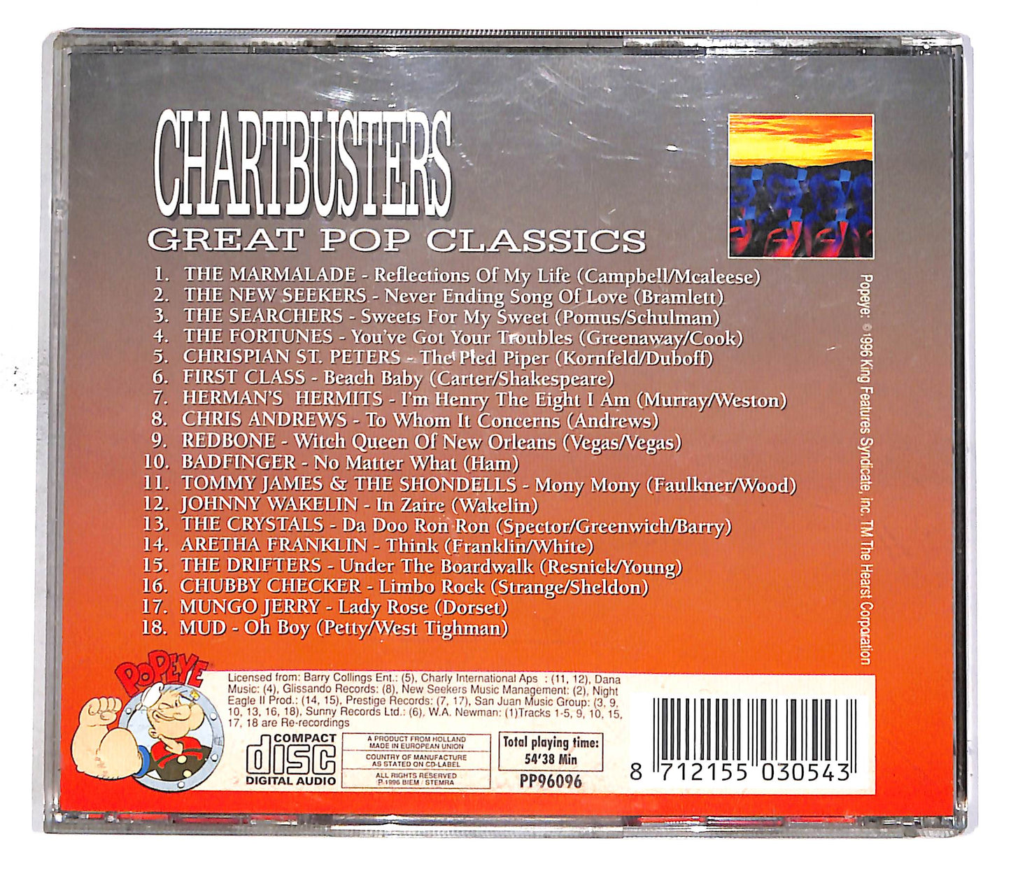 EBOND Various - Chartbusters CD CD049719
