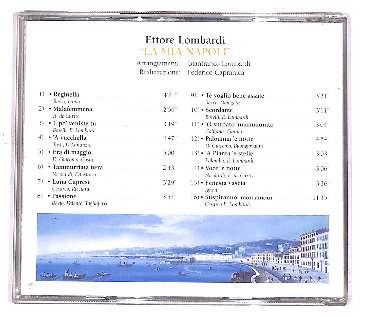 EBOND Ettore Lombardi - La Mia Napoli EDITORIALE CD CD049731