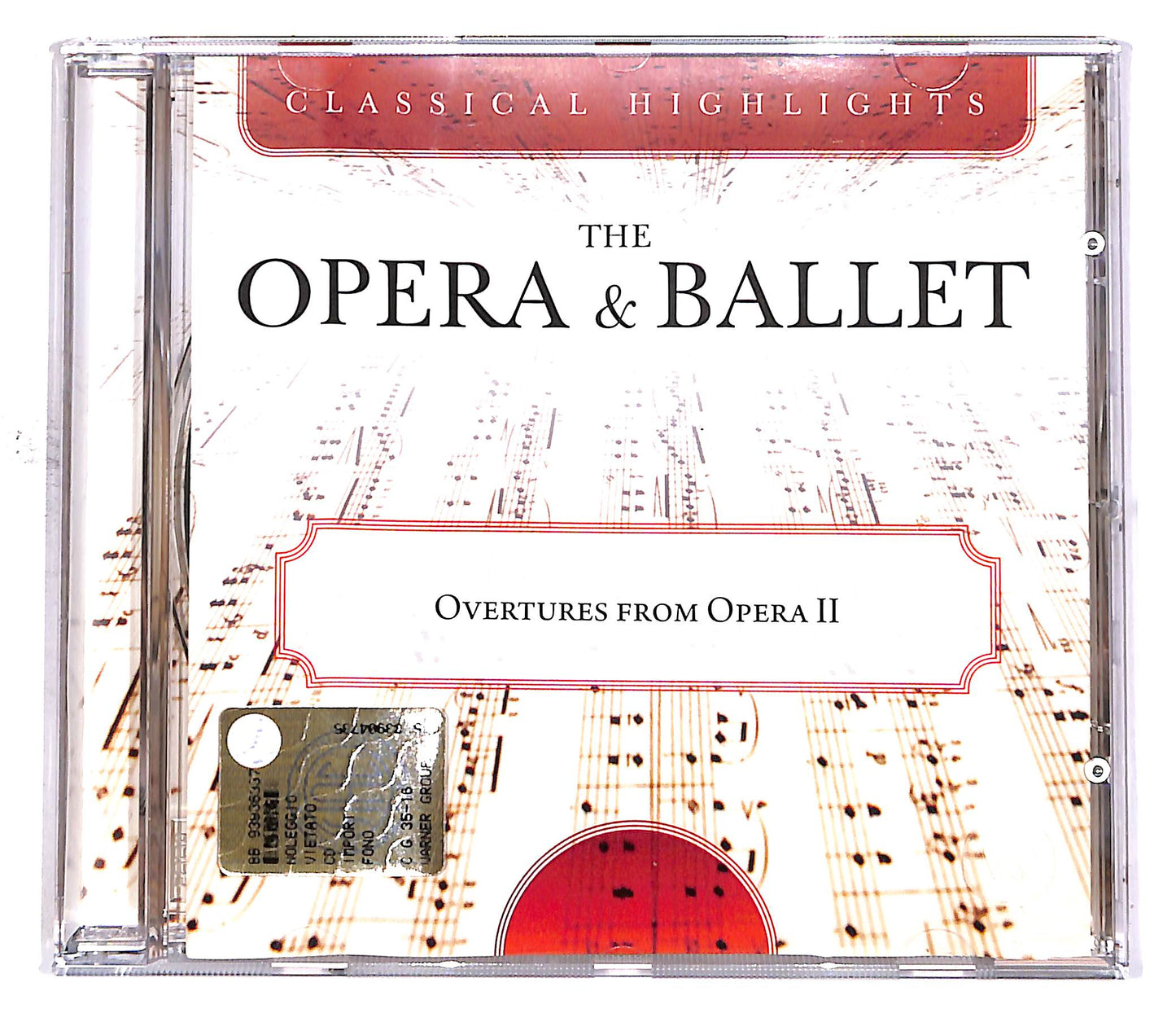 EBOND Various - The Opera & Ballet - Overtures From Opera II CD CD049754