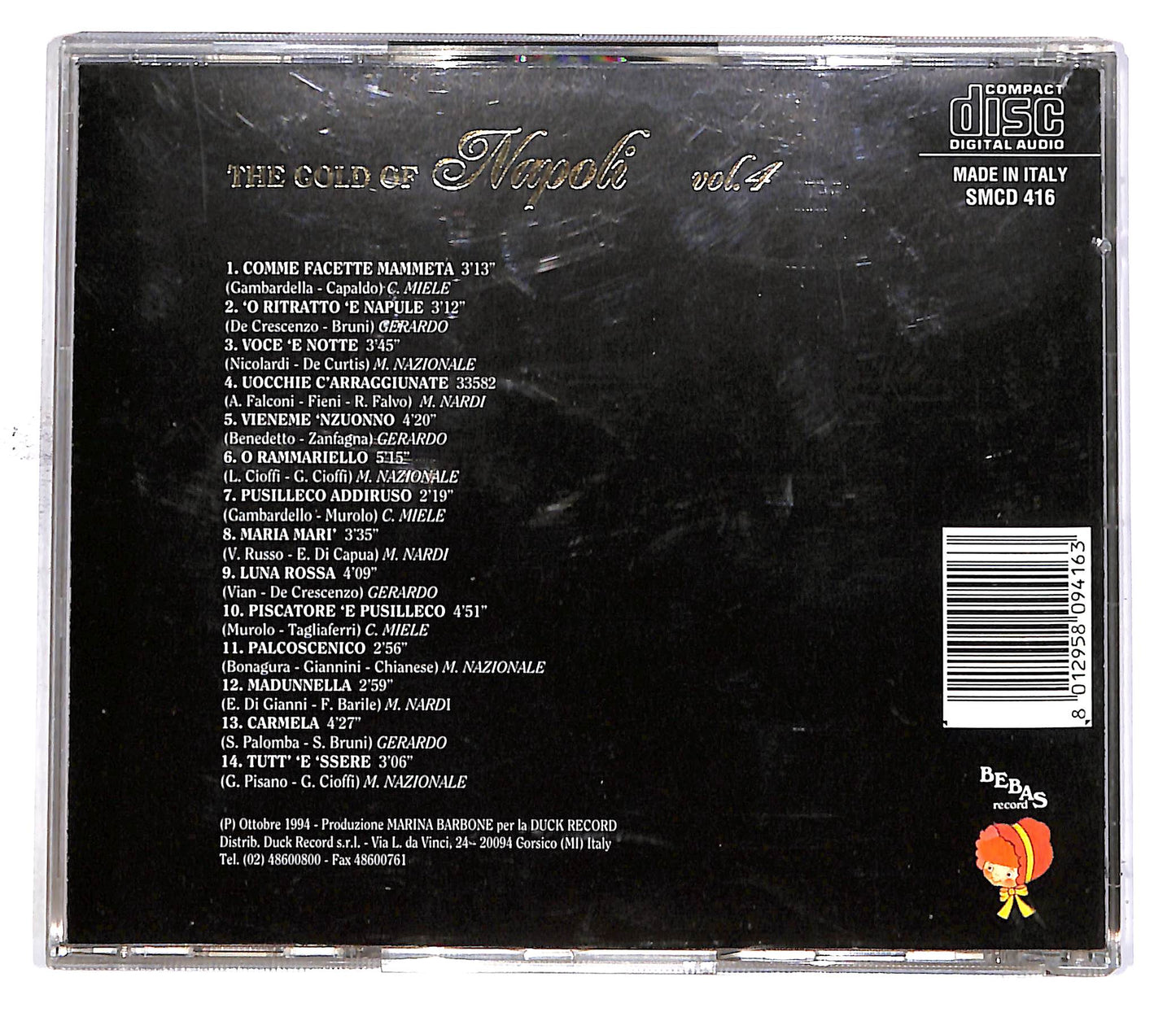 EBOND Various - The Gold Of Napoli Vol. 4 CD CD049801