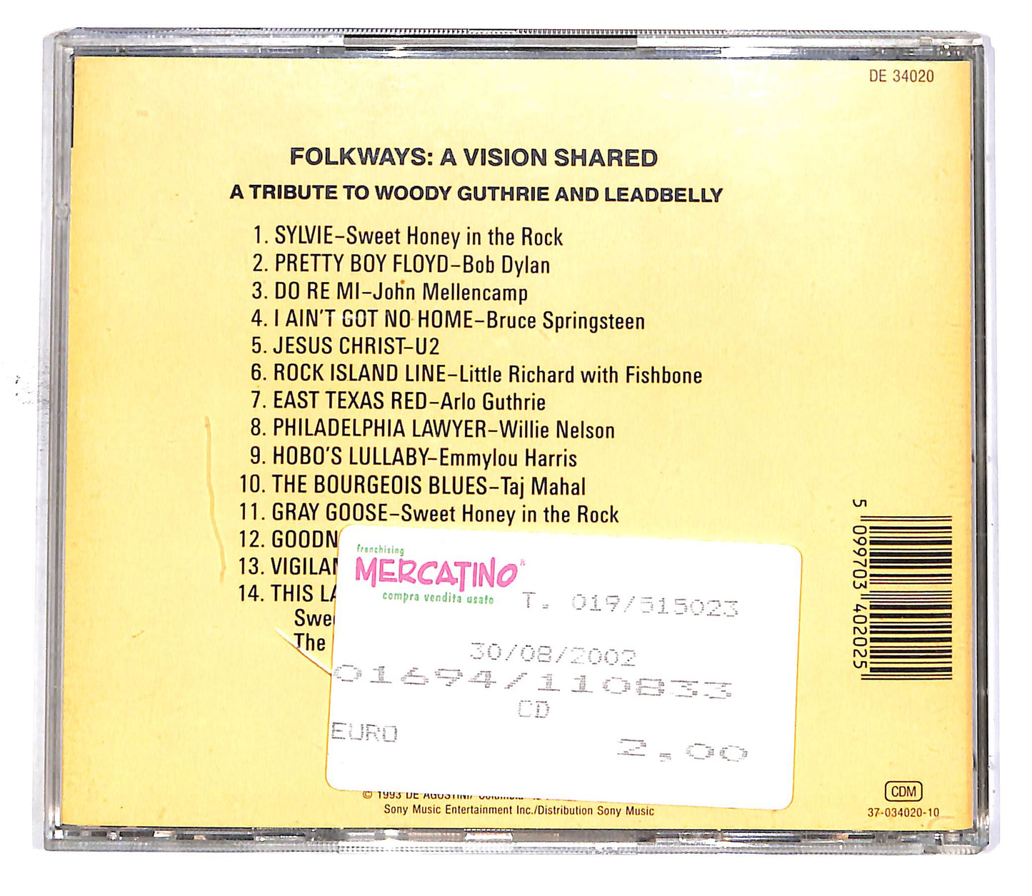 EBOND Folkways - A Vision Shared CD CD049805