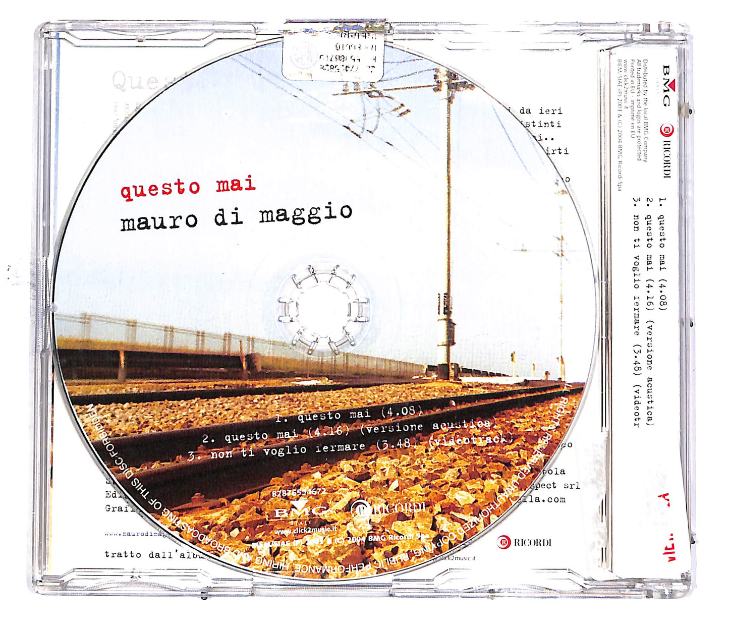 EBOND Mauro Di Maggio - Questo Mai PROMO CD CD049811