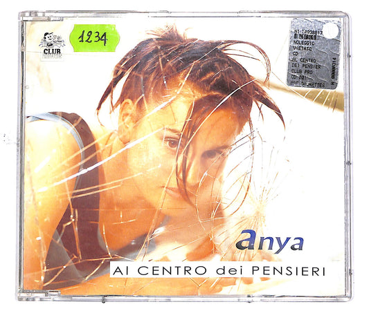EBOND Anya - Al Centro Dei Pensieri Mi Agito PROMO CD CD049813