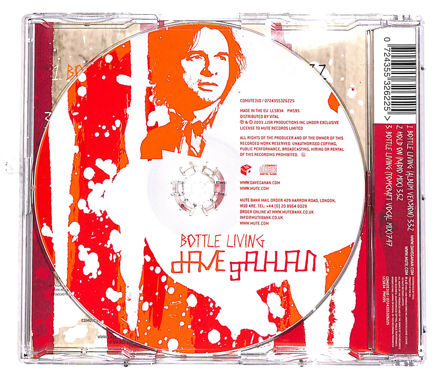 EBOND Dave Gahan - Bottle Living CD CD049828