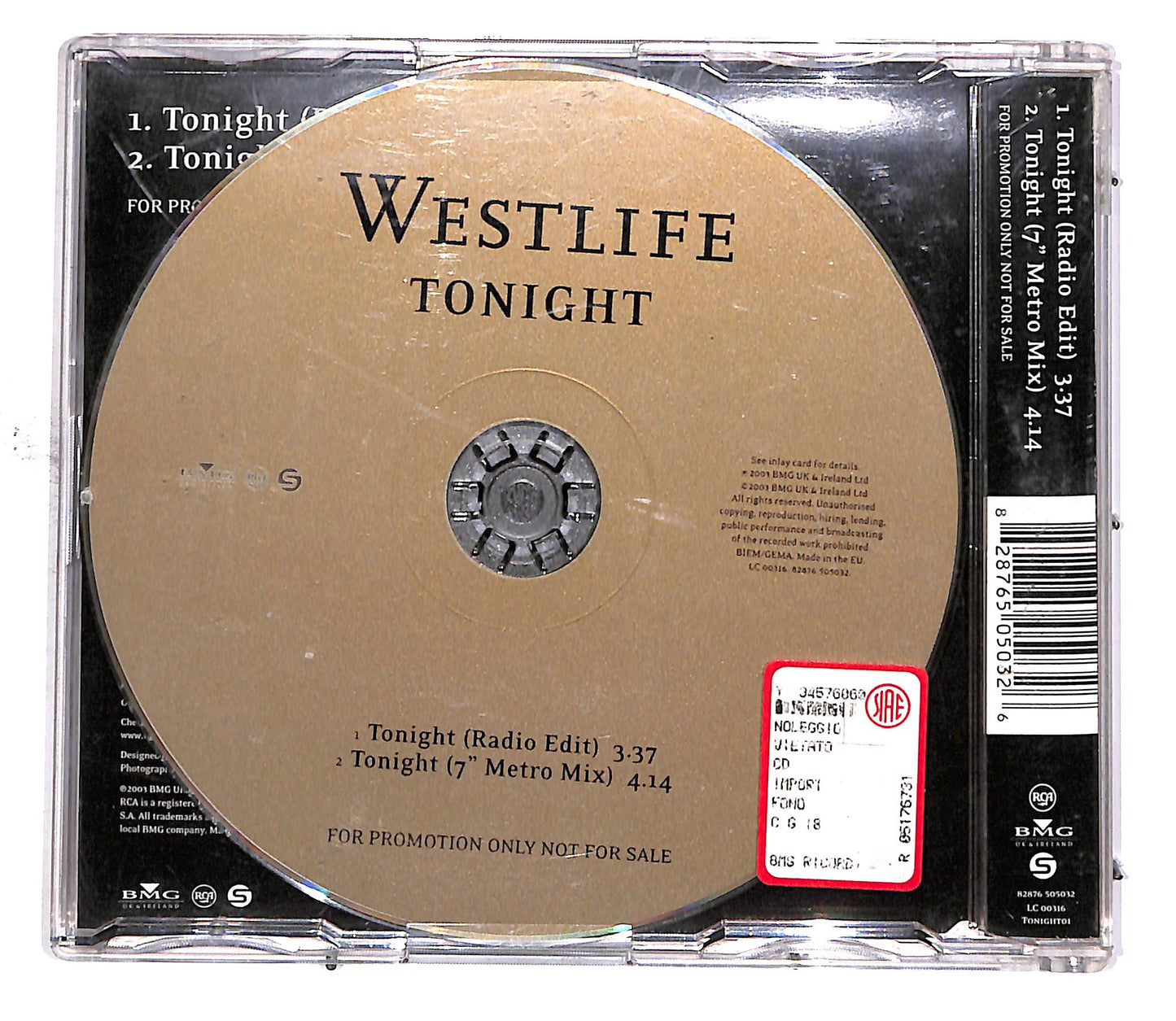 EBOND Westlife - Tonight CD CD049830