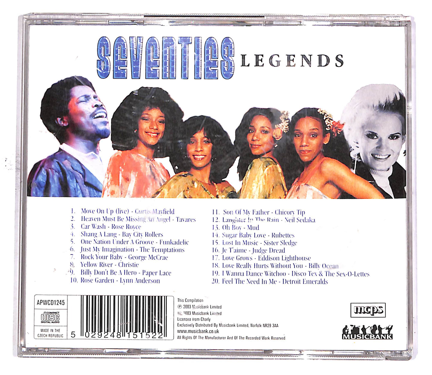 EBOND Various - Seventies Legends CD CD049833