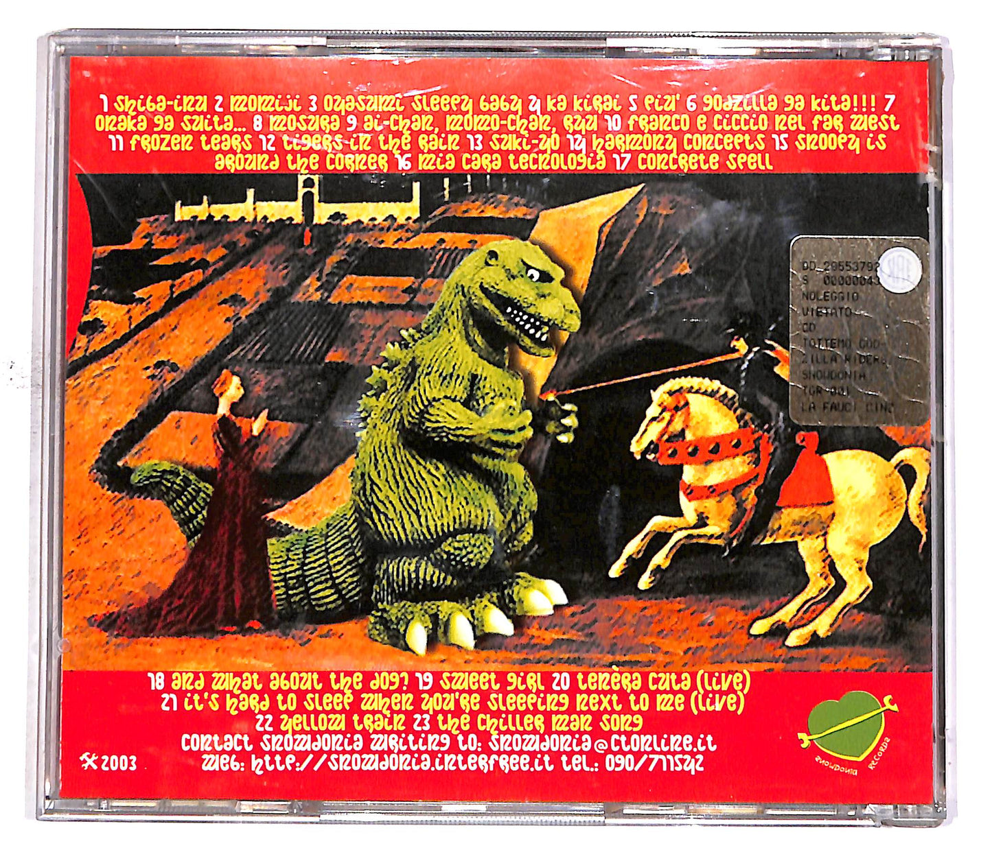 EBOND Klippa Kloppa - Soundish - Tottemo Godzilla Riders EDITORIALE CD CD049846