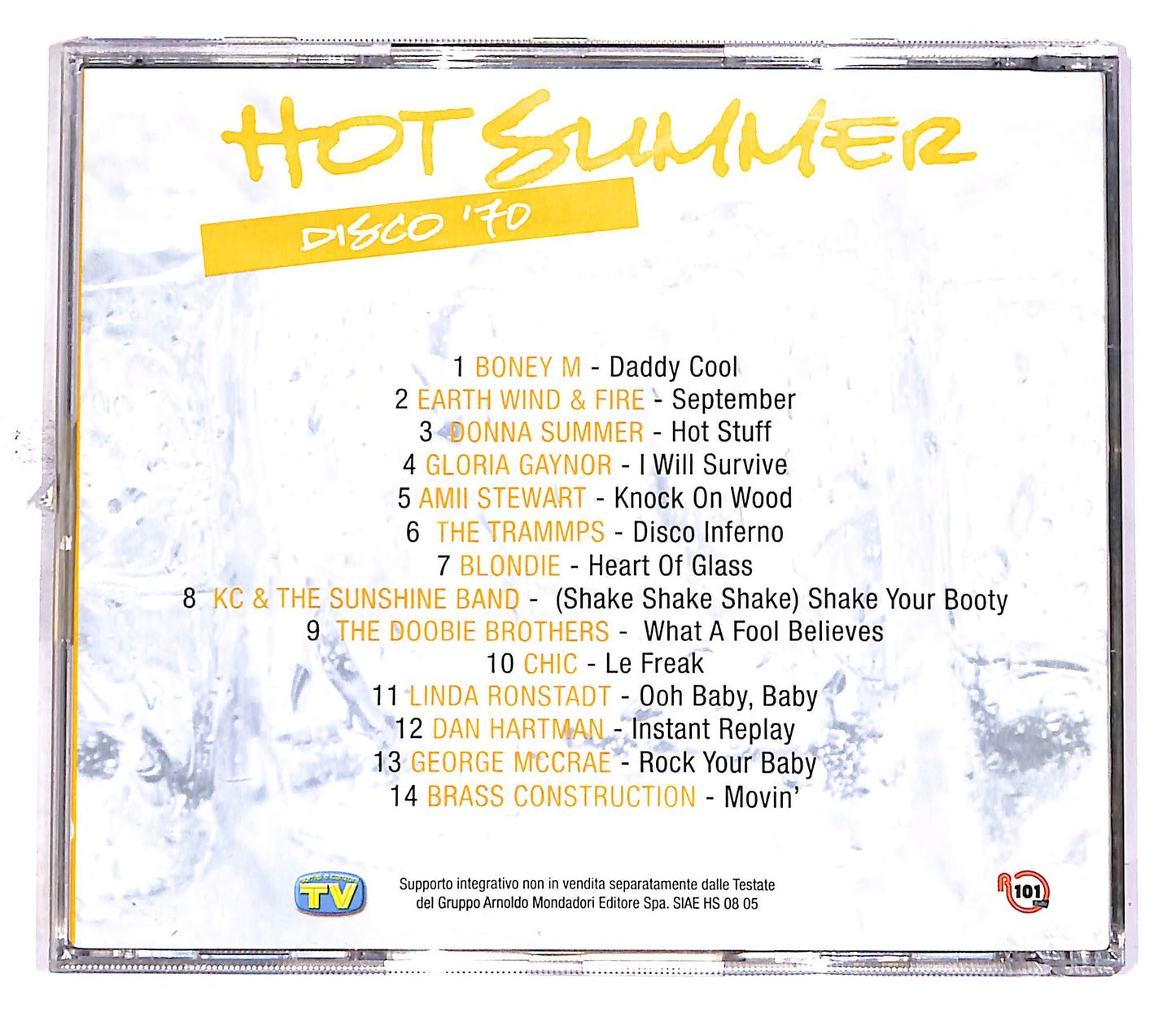 EBOND Various - Hot Summer - Disco '70 - Vol. 5 EDITORIALE CD CD049853