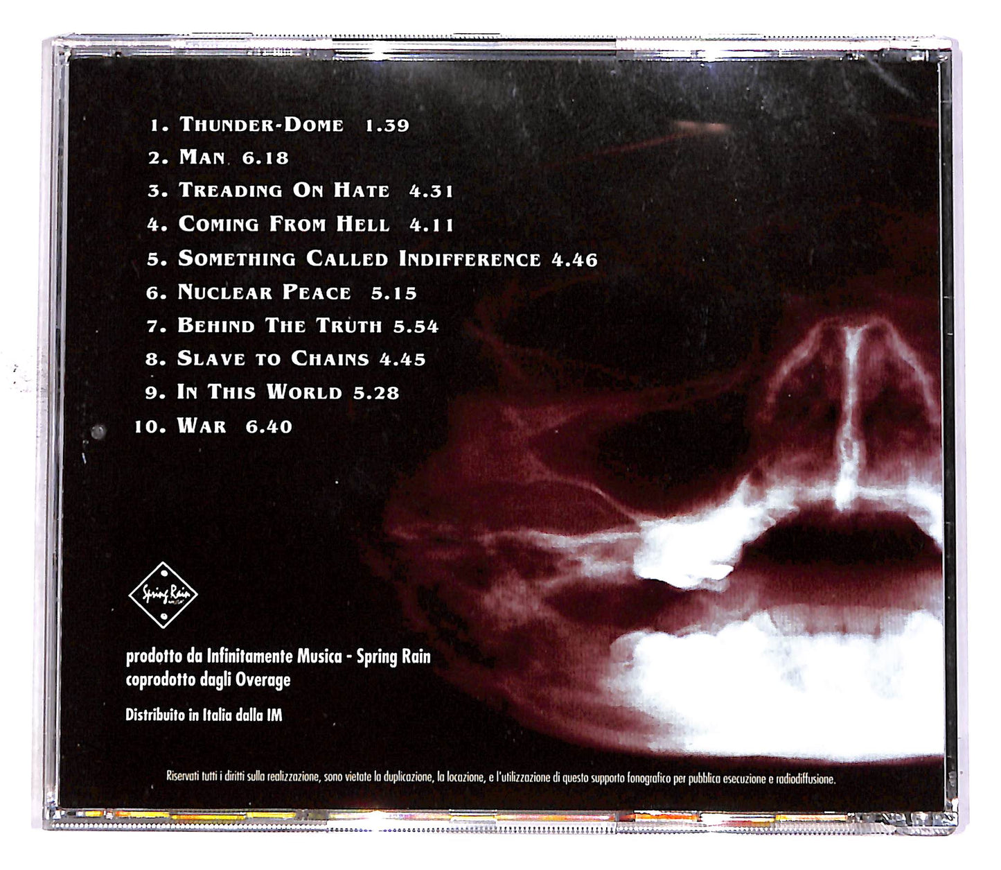 EBOND Overage - Something Called Indifference EDITORIALE CD CD049859