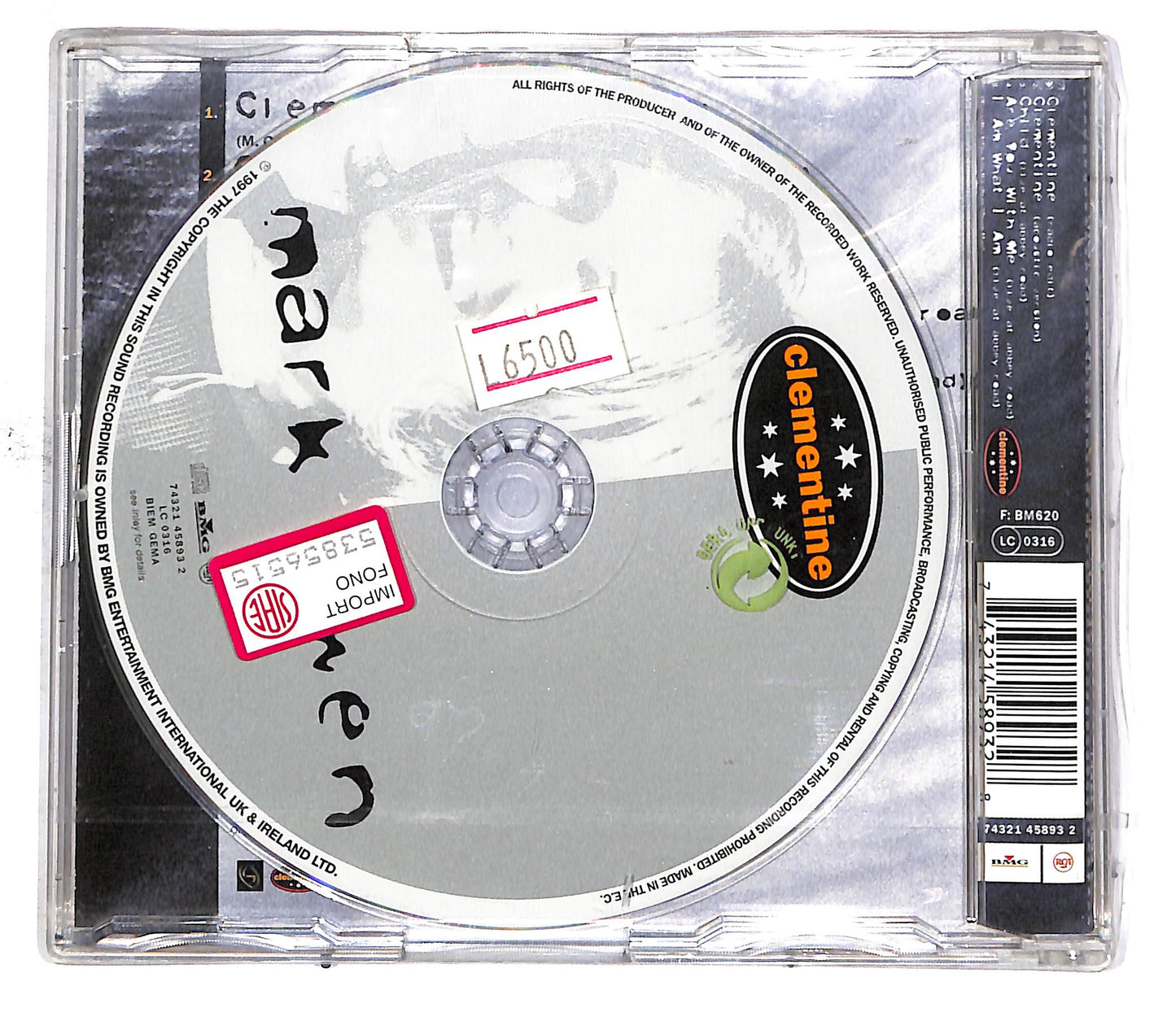 EBOND Mark Owen - Clementine CD CD049911