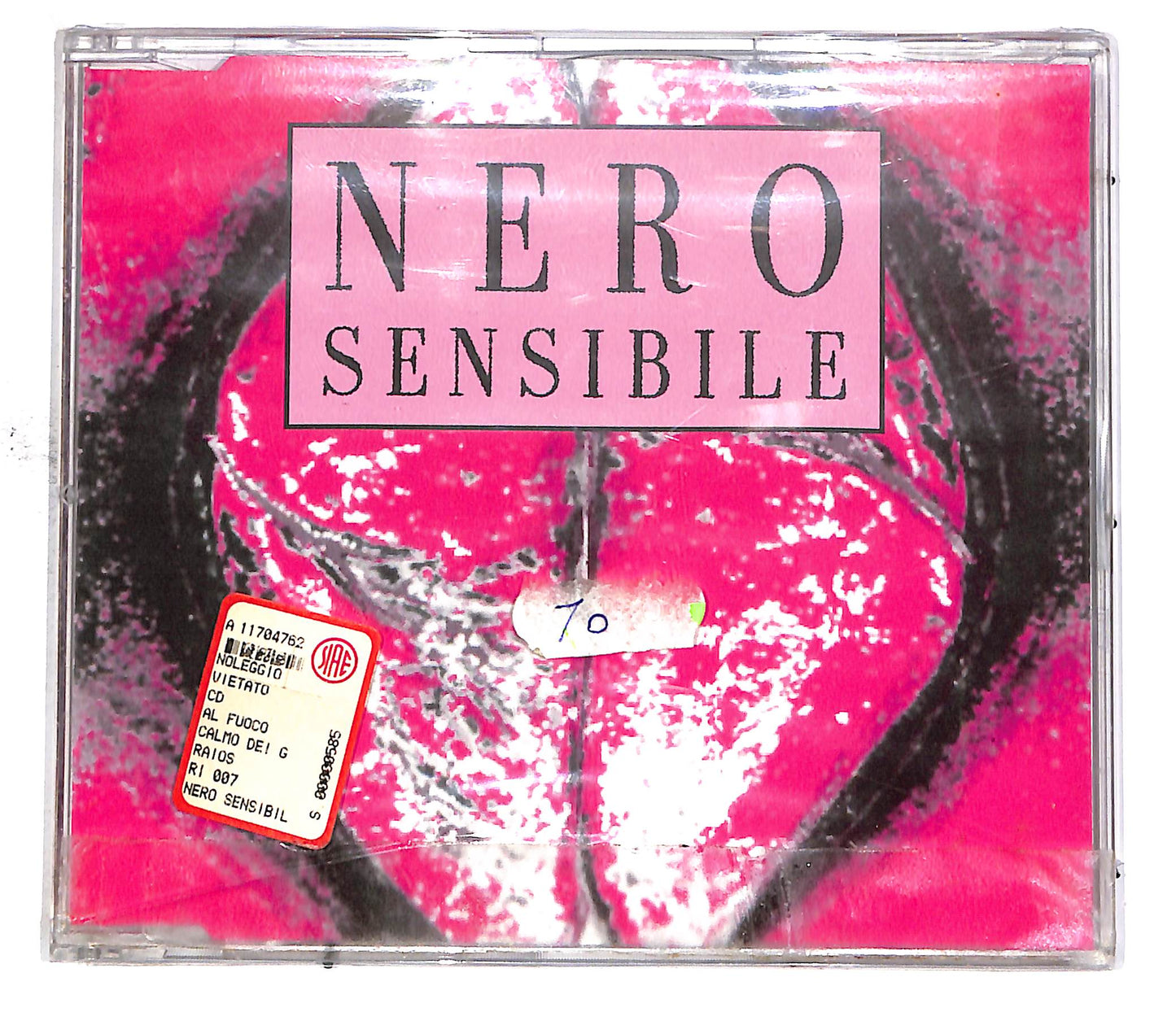 EBOND Nero Sensibile - Al Fuoco Calmo dei Giorni EDITORIALE CD CD049916