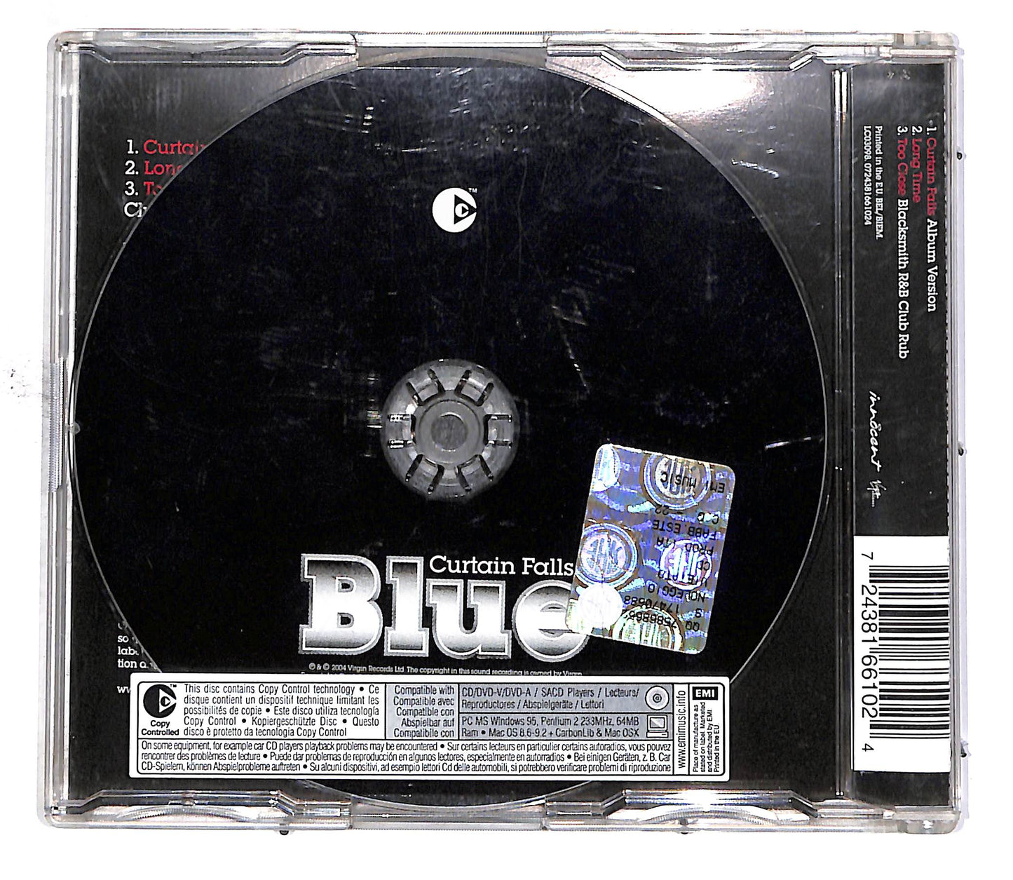 EBOND Blue - Curtain Falls CD CD049923