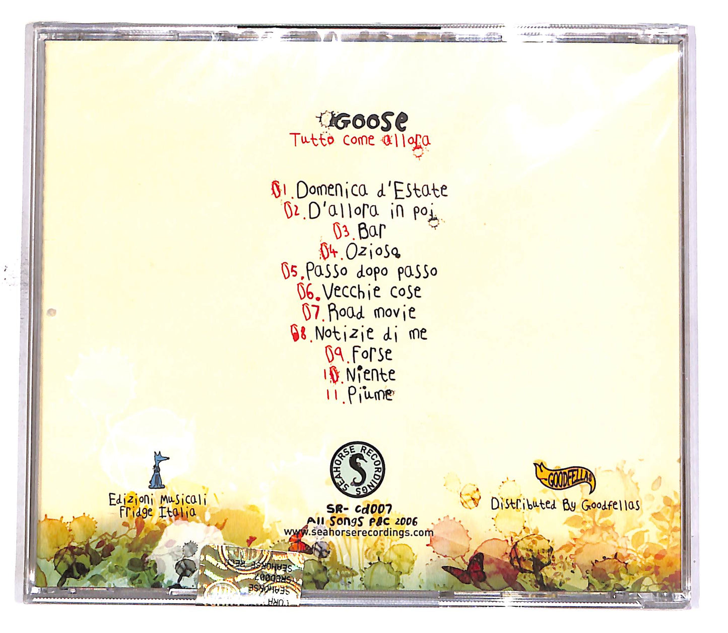 EBOND Goose - Tutto Come Allora EDITORIALE CD CD049929