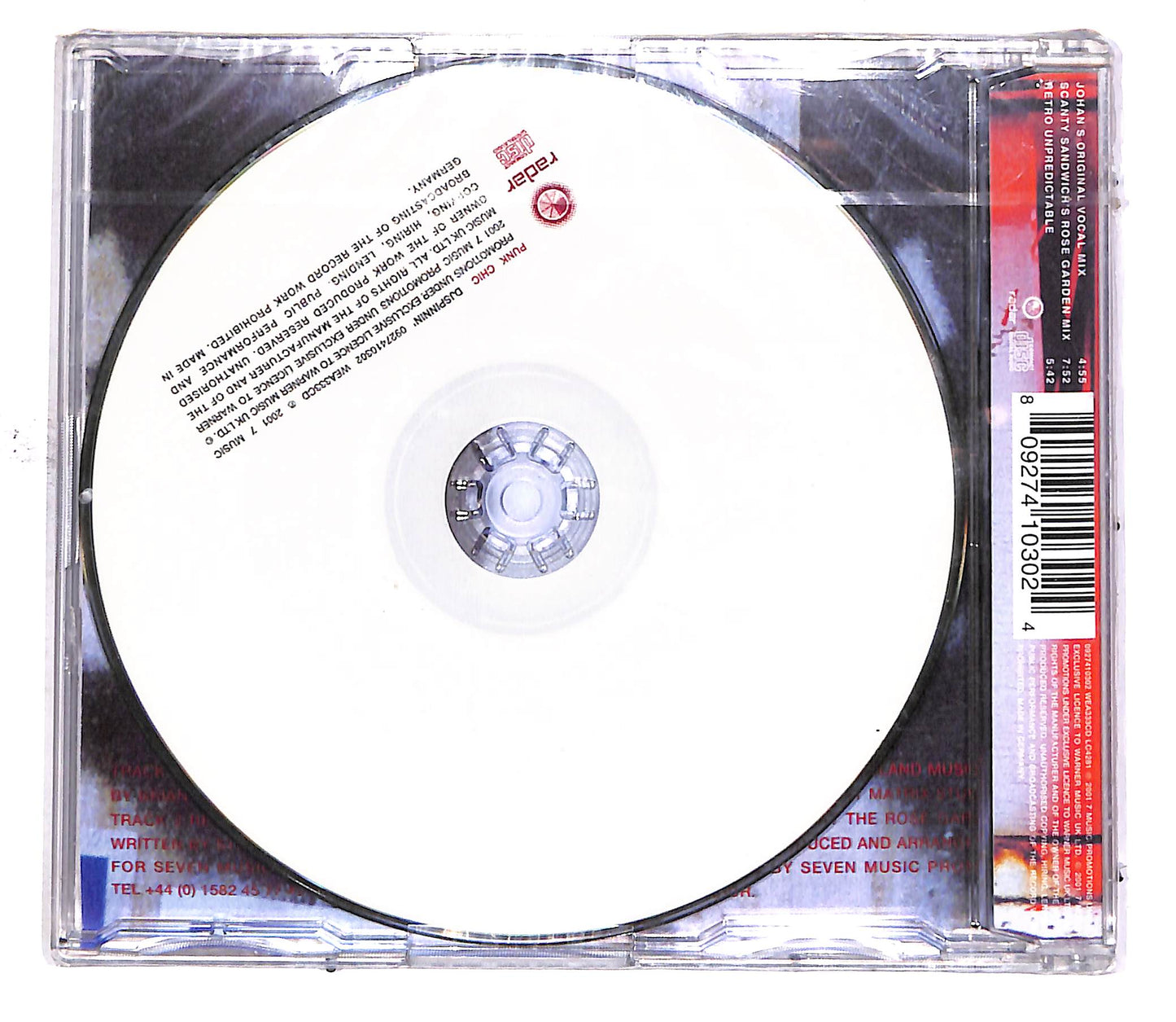 EBOND Punk Chic - DJ Spinnin' CD CD049932