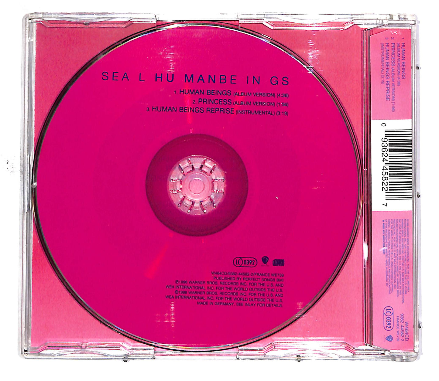 EBOND Seal - Human Beings CD CD049938