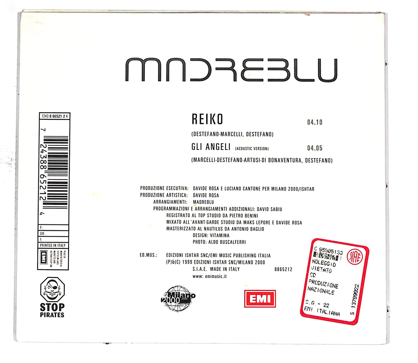 EBOND Madreblu - Reiko CD CD049940