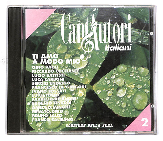 EBOND Cantautori Italiani Vol. 2 - Ti Amo A Modo Mio EDITORIALE CD CD049955