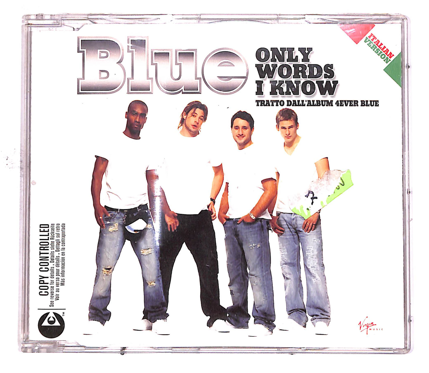 EBOND Blue - Only Words I Know (Italian Version) CD CD050027