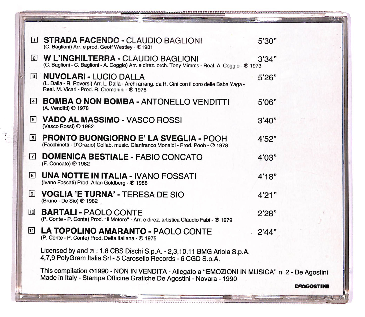 EBOND Various - Viaggio In Italia EDITORIALE CD CD050044