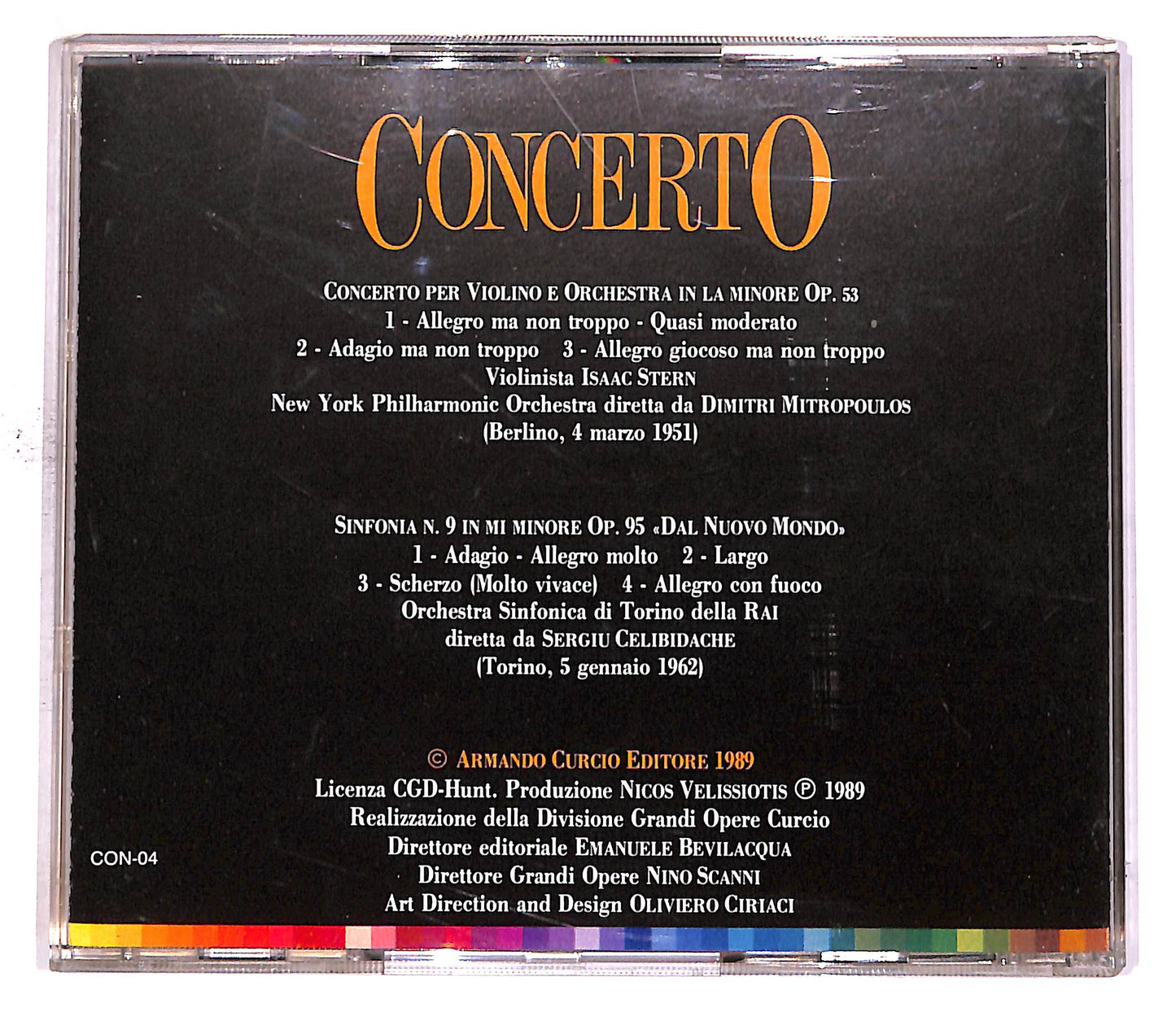 EBOND Dvorak - Sinfonia N.9 Dal Nuovo Mondo EDITORIALE CD CD050070