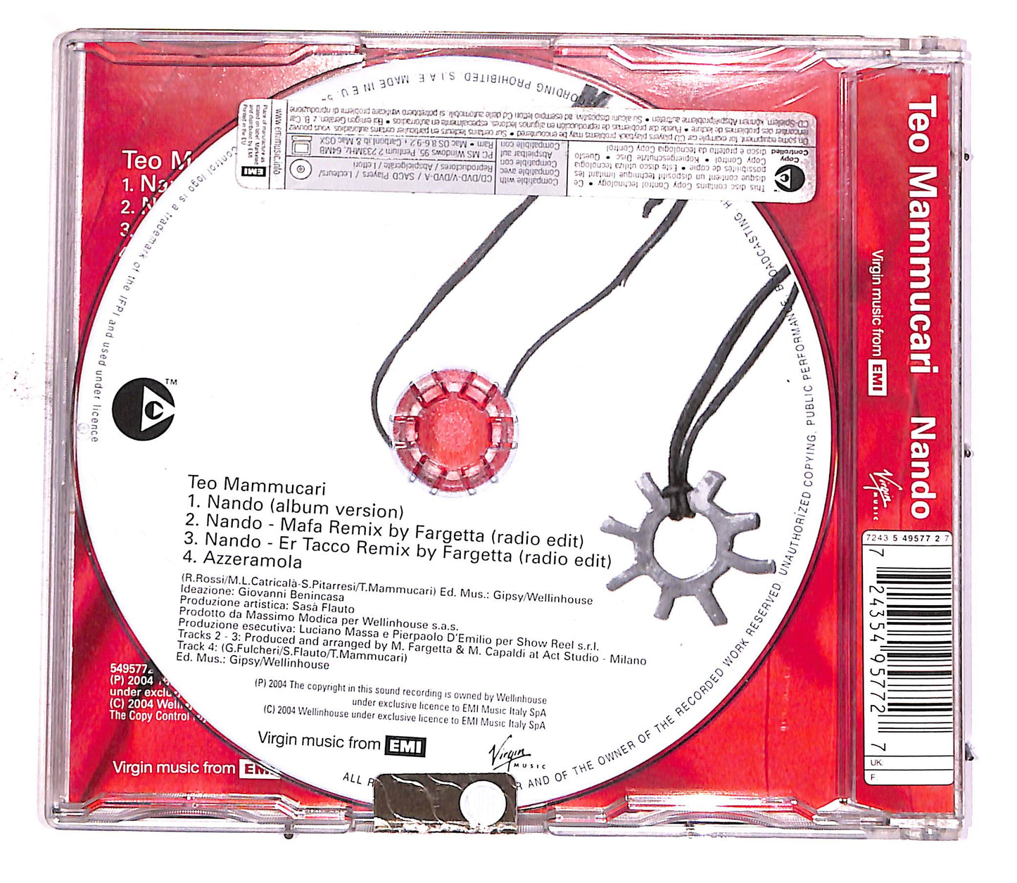EBOND Teo Mammucari - Nando CD CD050101