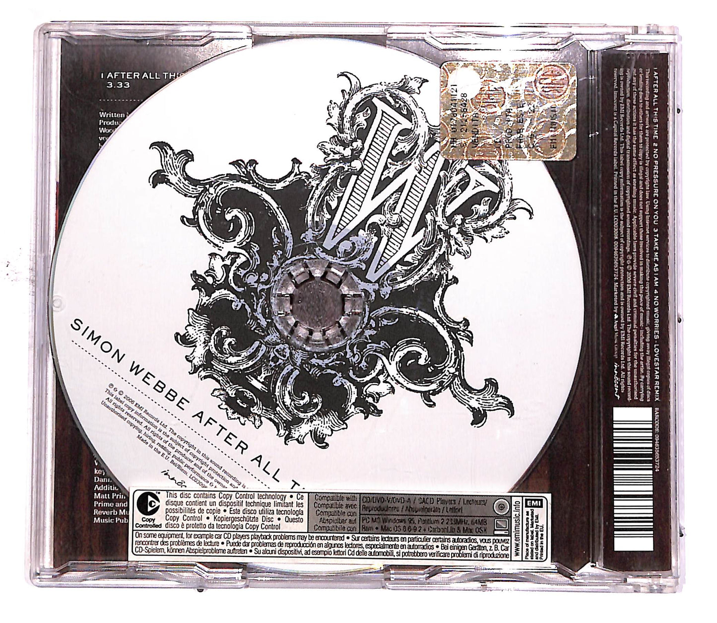 EBOND Simon Webbe - After All This Time CD CD050102