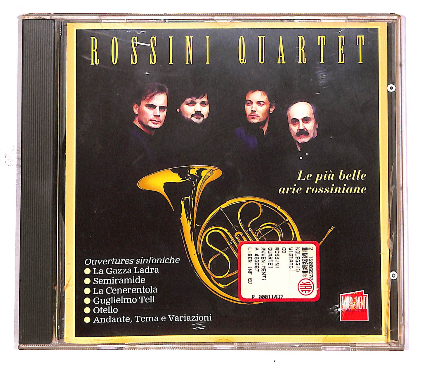 EBOND Rossini Quartet - Le Piu Belle Arie Rossiniane EDITORIALE CD CD050113