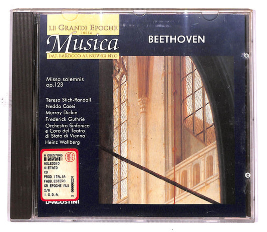 EBOND Beethoven - Missa Solemnis Op.123 - II Vol. 8 EDITORIALE CD CD050116
