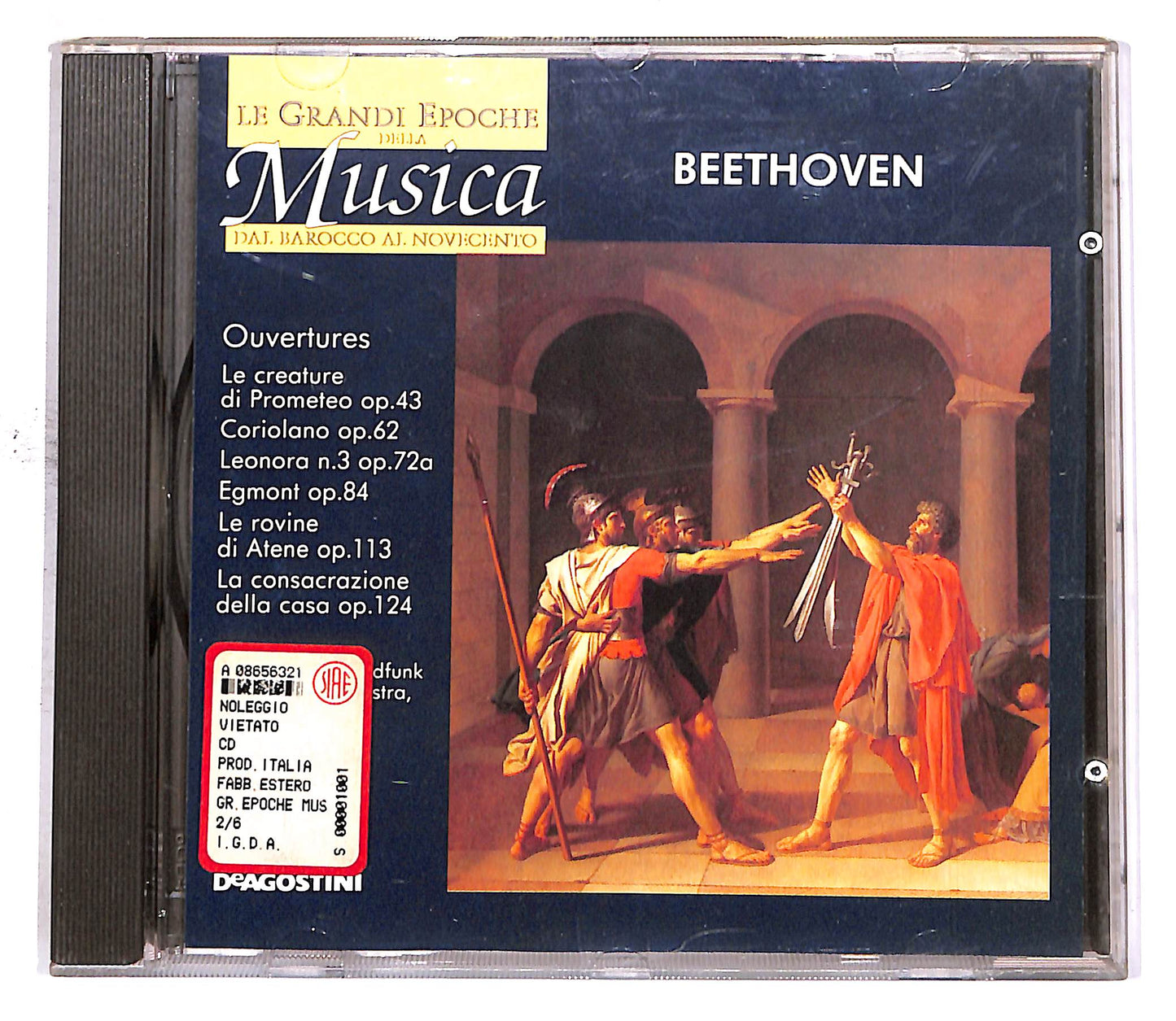 EBOND Beethoven - Op.43, Op.62, Op.72A, Op.84, Op.113, Op.124 EDITOR CD CD050128