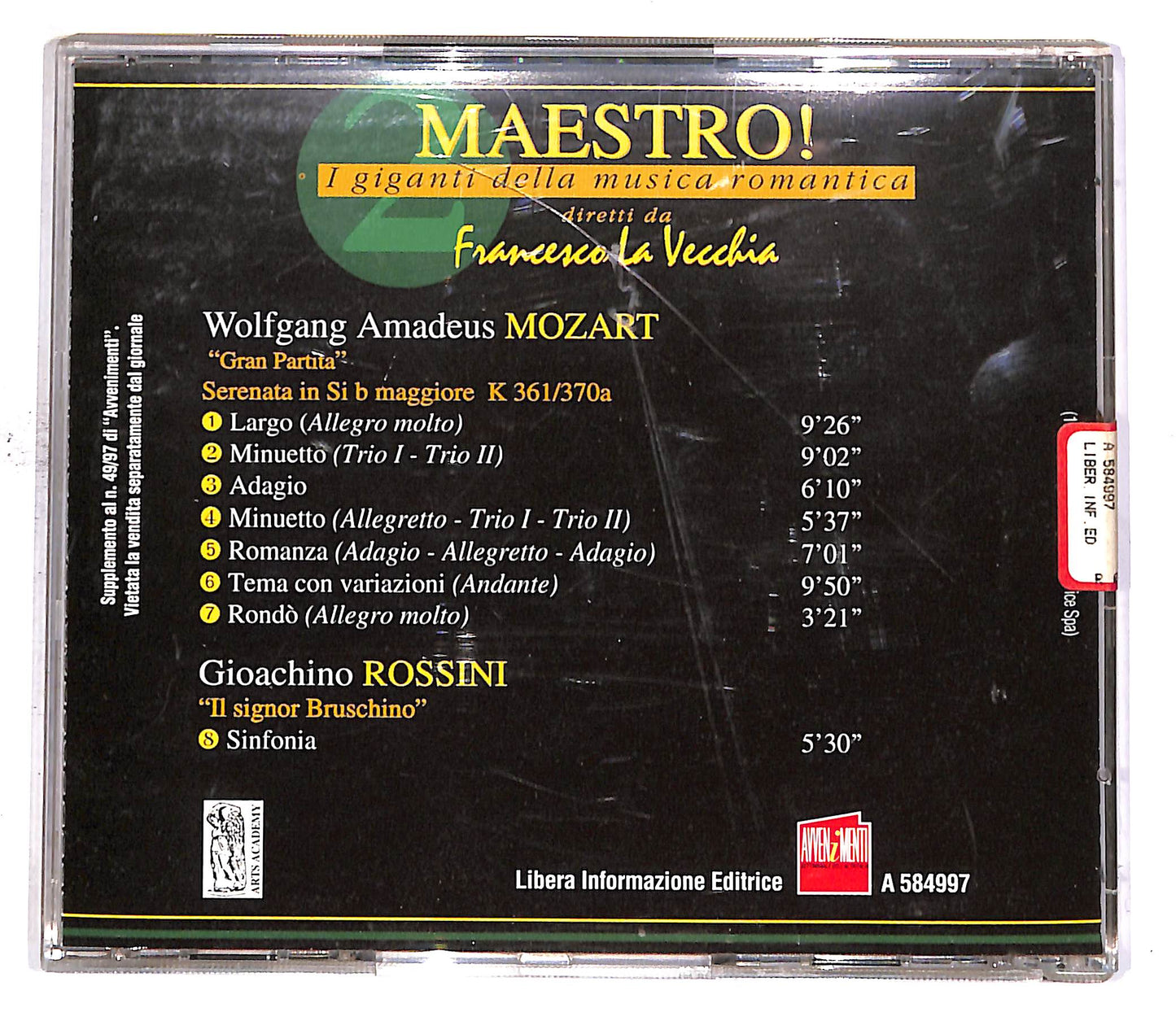 EBOND I Giganti Della Musica Romantica - Vol.2 EDITORIALE CD CD050135