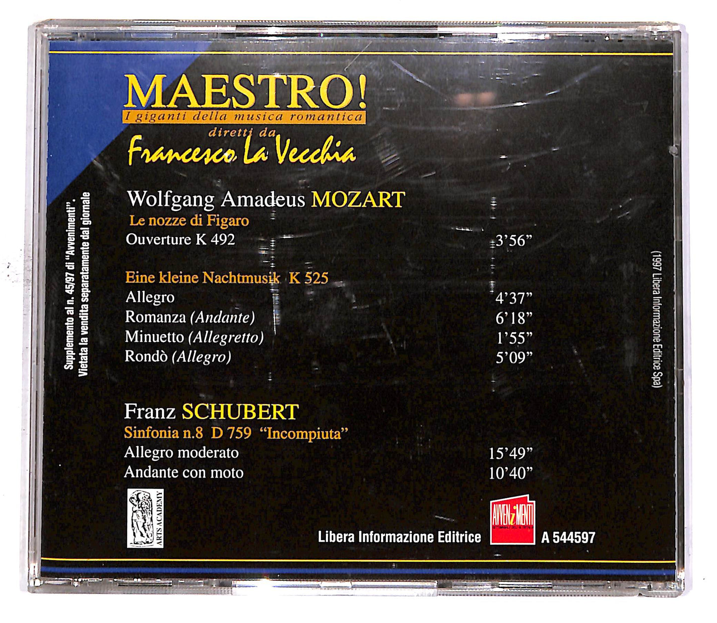 EBOND I Giganti Della Musica Romantica - Vol.1 EDITORIALE CD CD050136