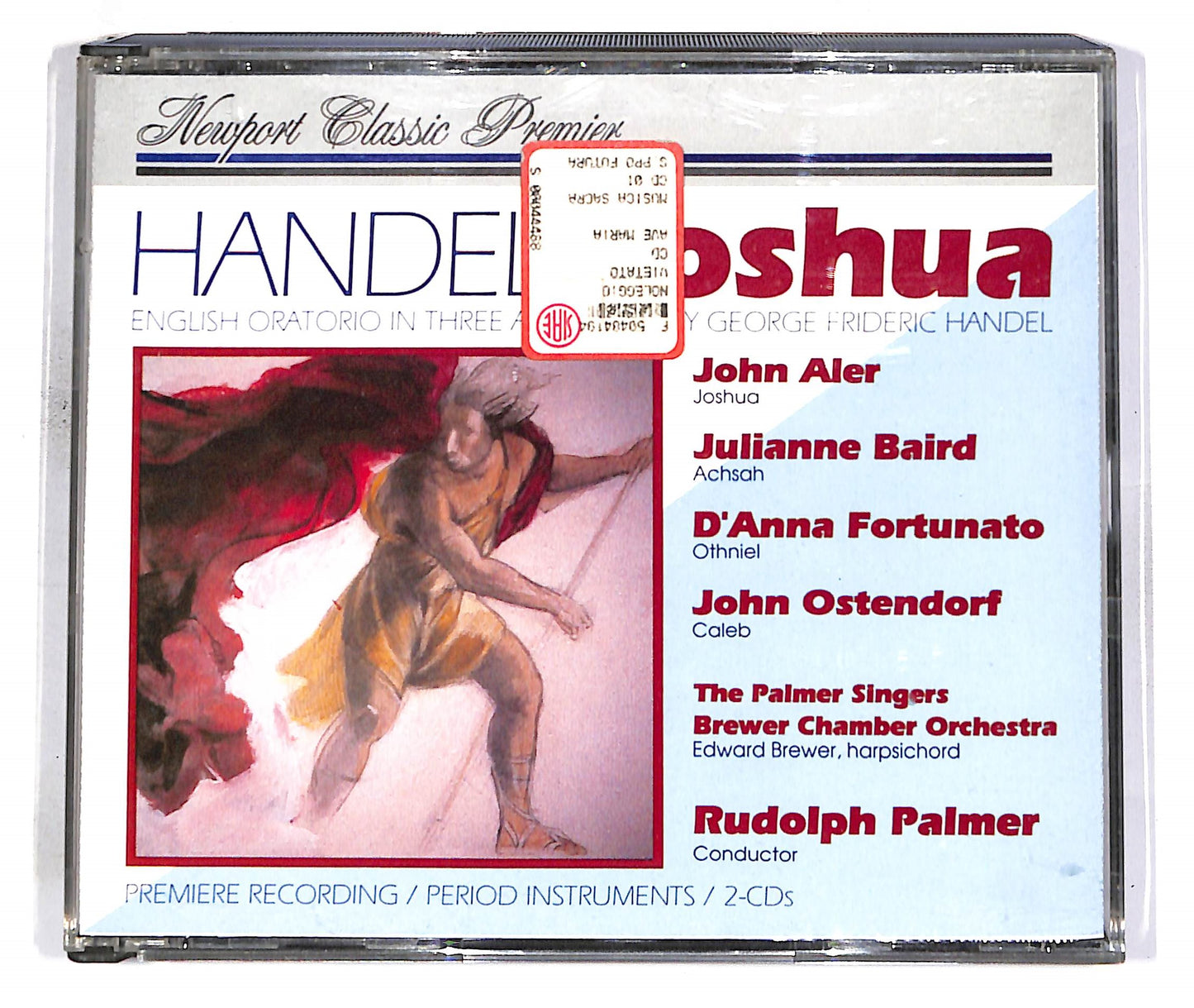 EBOND Handel - Palmer, Aler, Baird - Joshua (2 dischi) EDITORIALE CD CD050159