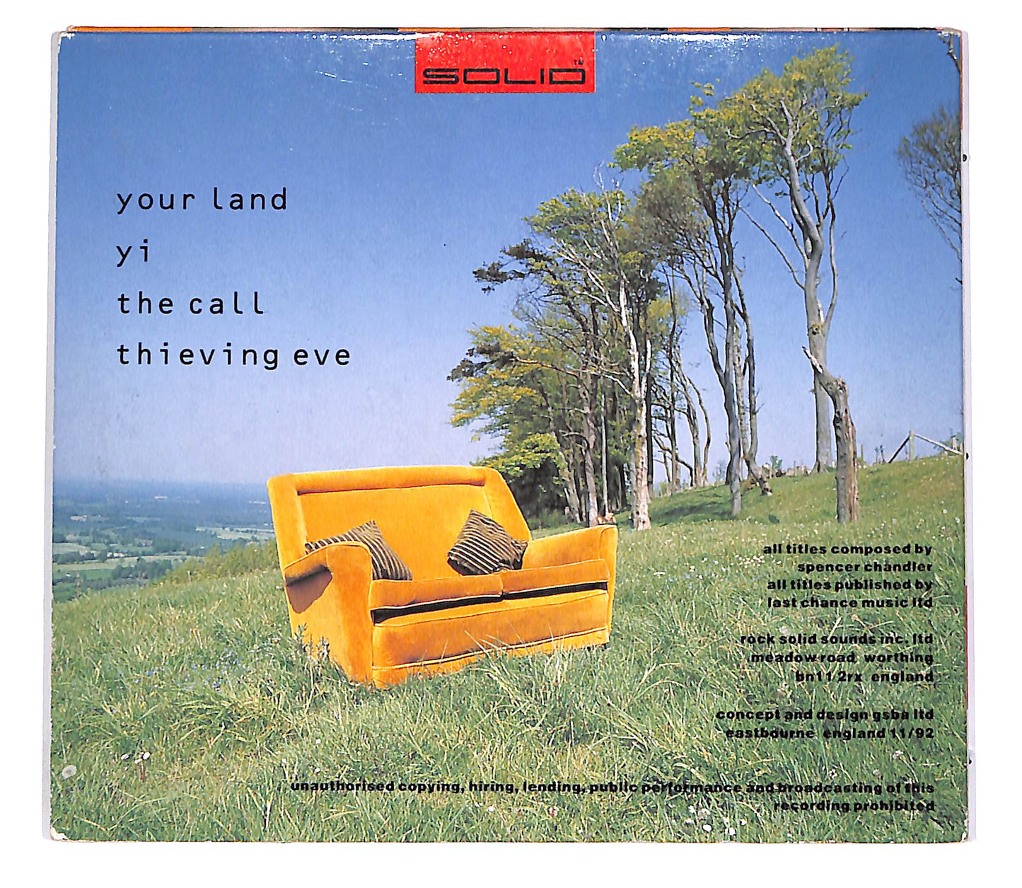 EBOND Your Land Ep EDITORIALE CD CD050260