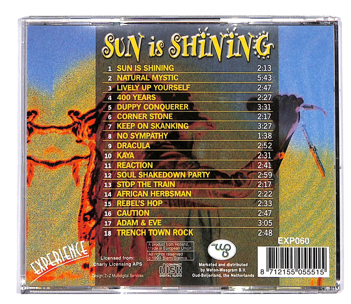 EBOND Bob Marley - Sun Is Shining CD CD050305