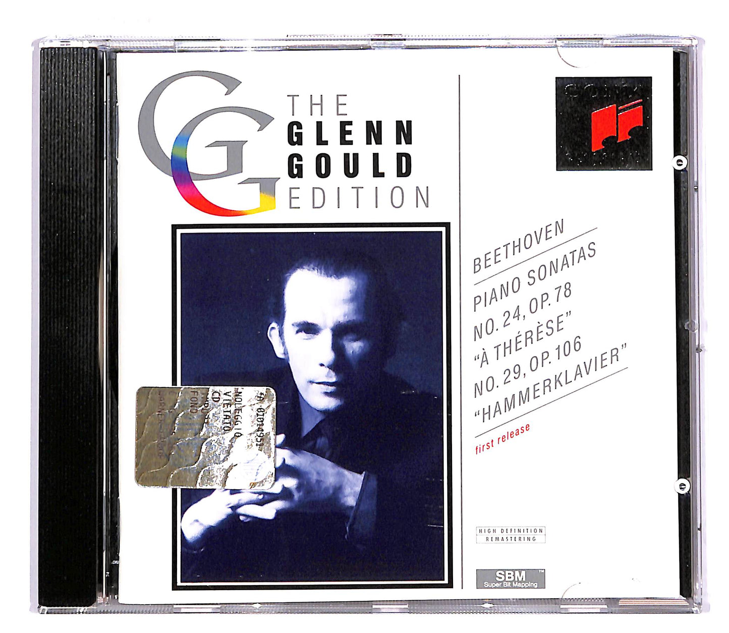 EBOND The Glenn Gould Edition - Beethoven piano sonatas op 78 CD CD050339