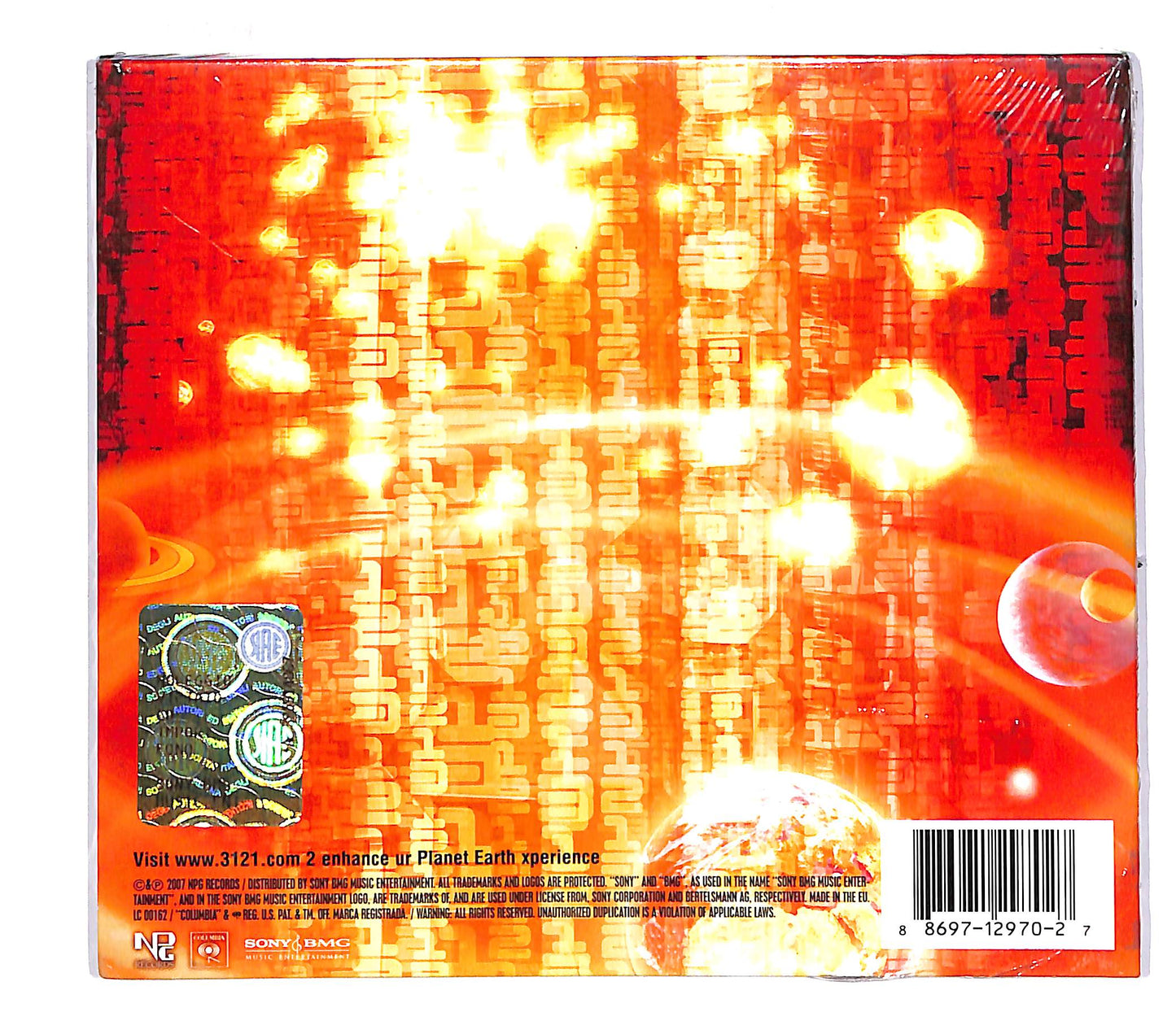 EBOND Prince - Planet Earth (Lenticular) CD CD050406