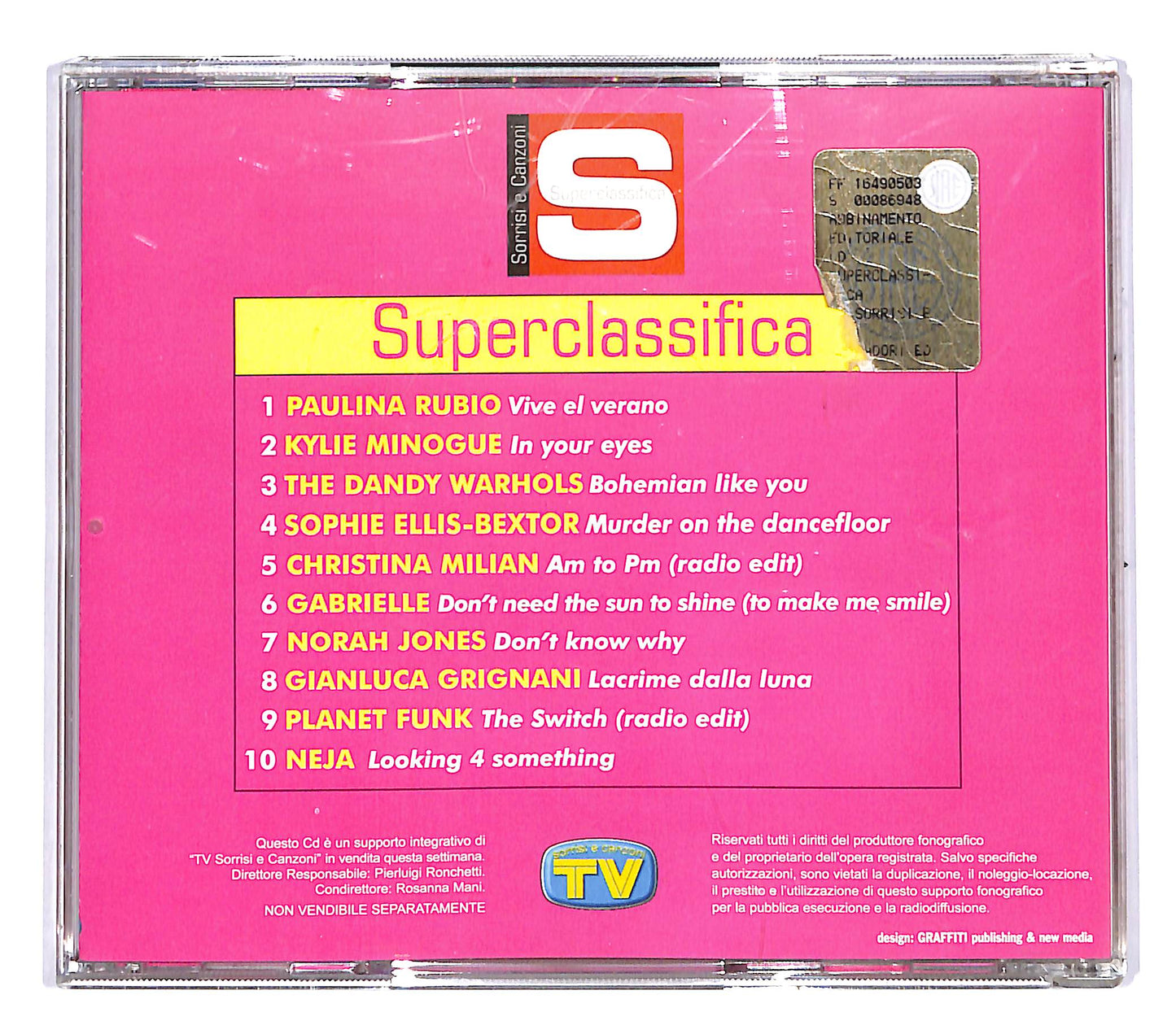 EBOND Various - Superclassifica EDITORIALE CD CD050409
